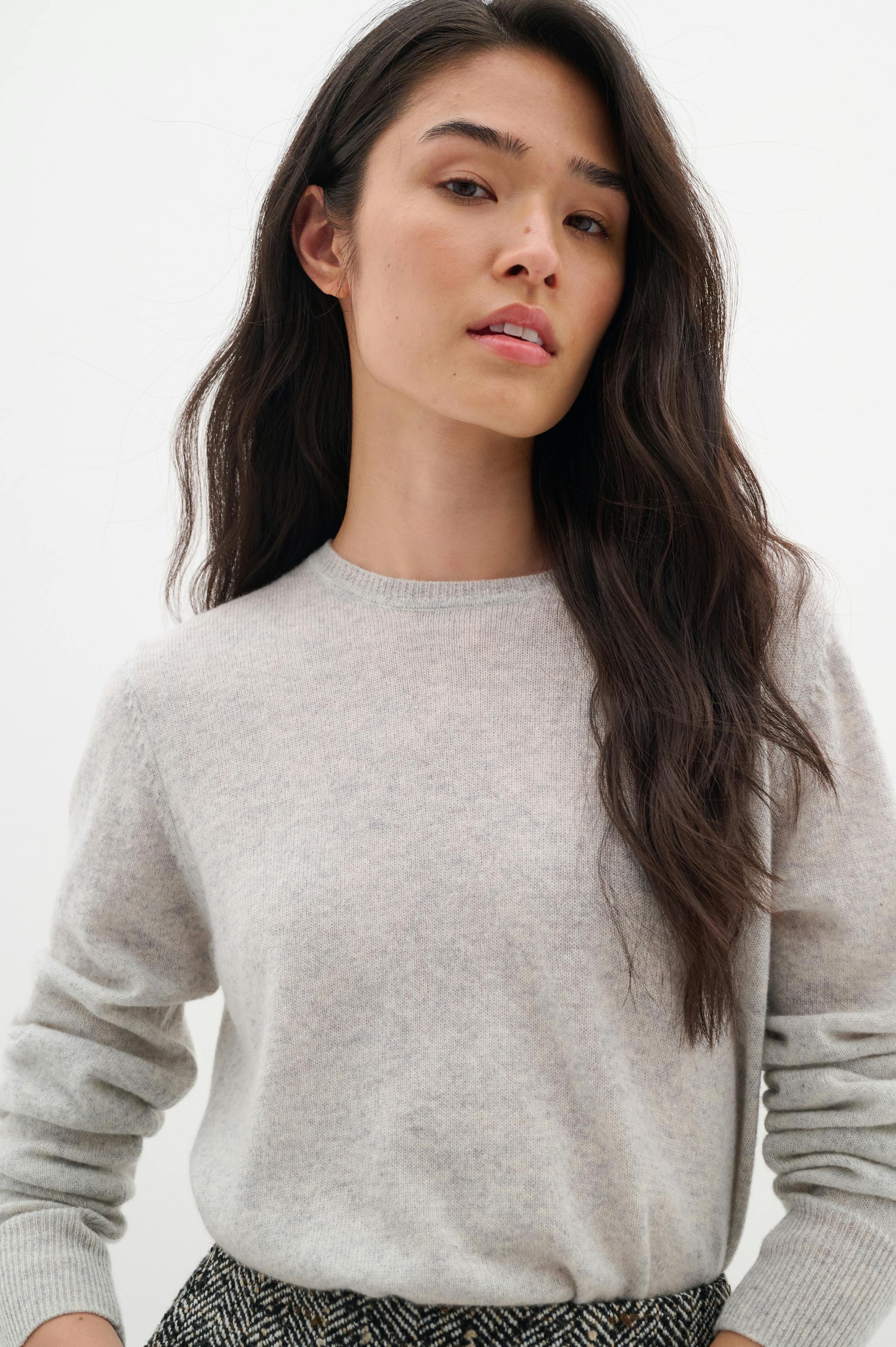 LukkaIW Crew-neck Kasjmier Pullover LOOKBOOK DETAIL 30107629-10045