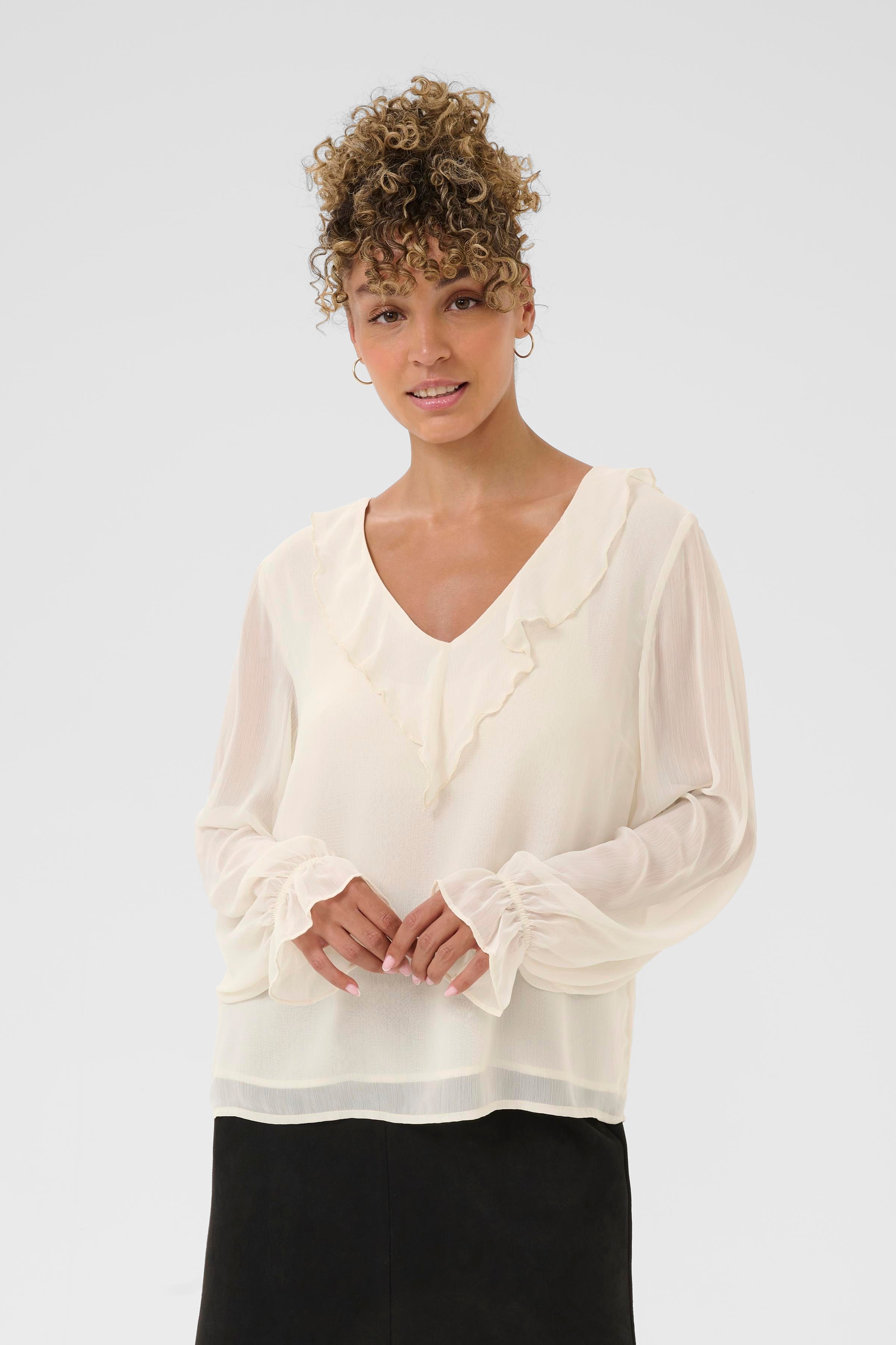 CRFlake Bluse LOOKBOOK FRONT 10614486-110701