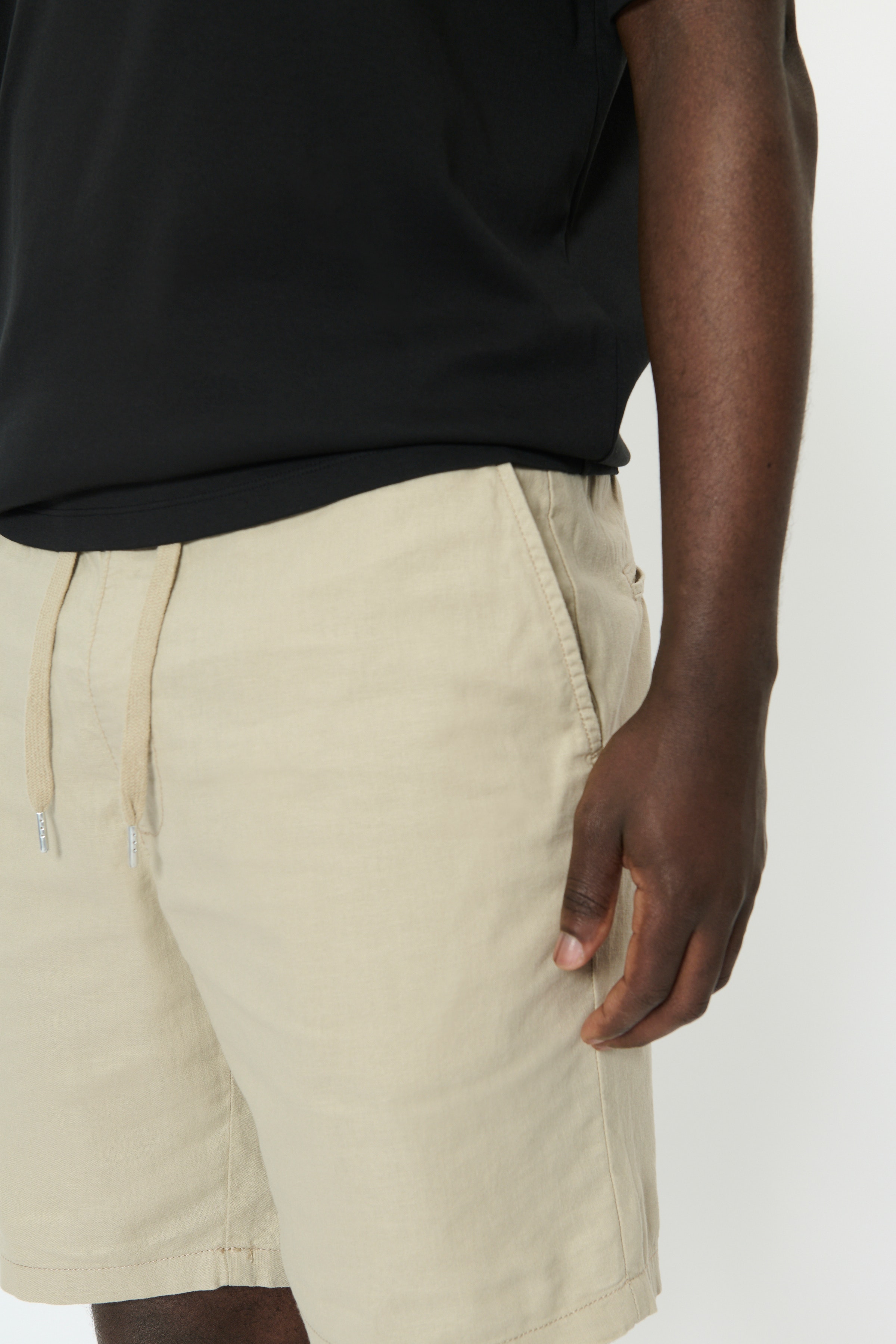 MAbarton linen shorts LOOKBOOK DETAIL 30206032-161105