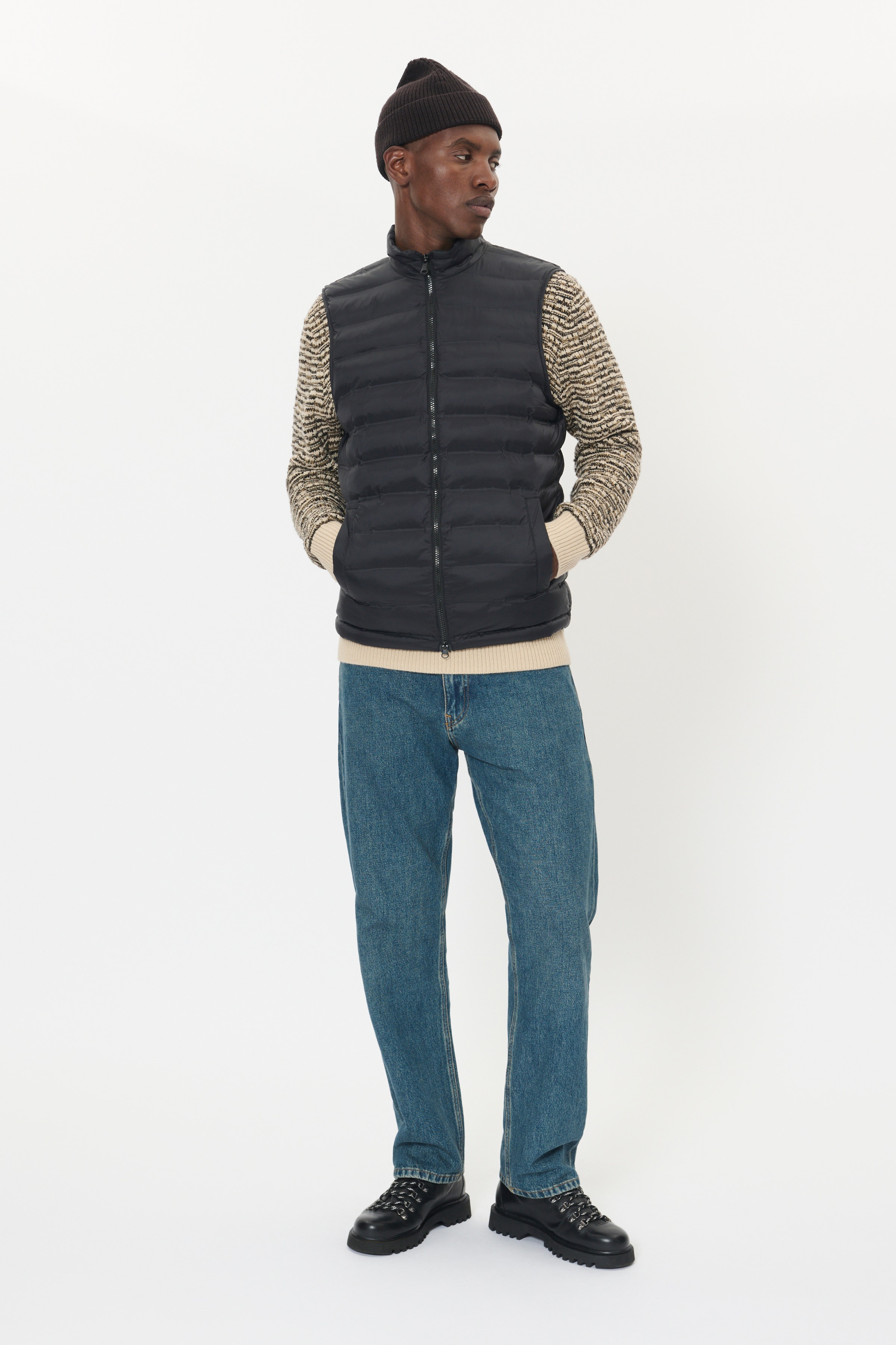 MAsalvatore quilted vest LOOKBOOK FRONT 30208154-300275