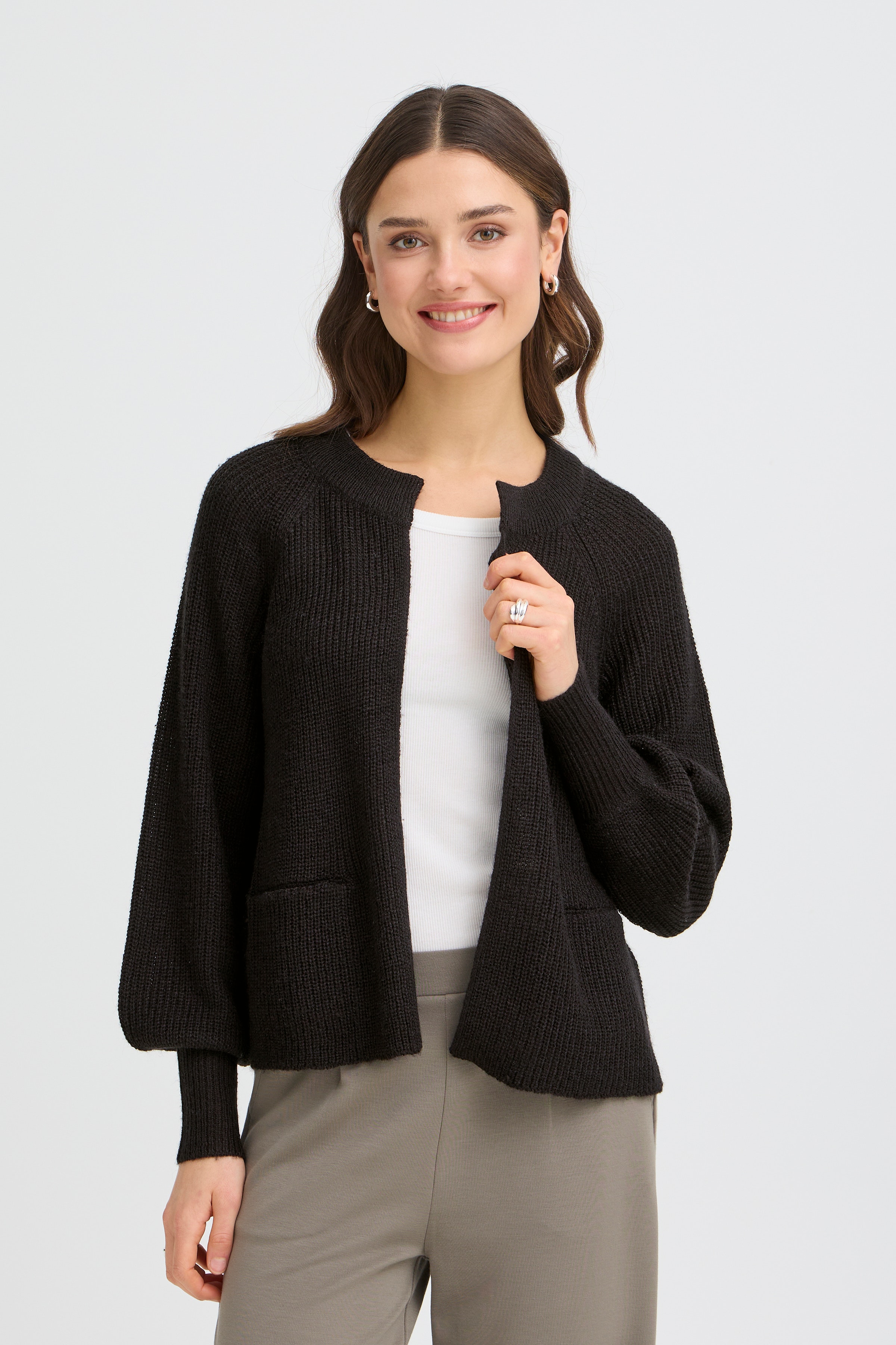 FRERETTA Cardigan LOOKBOOK FRONT 20614468-200113