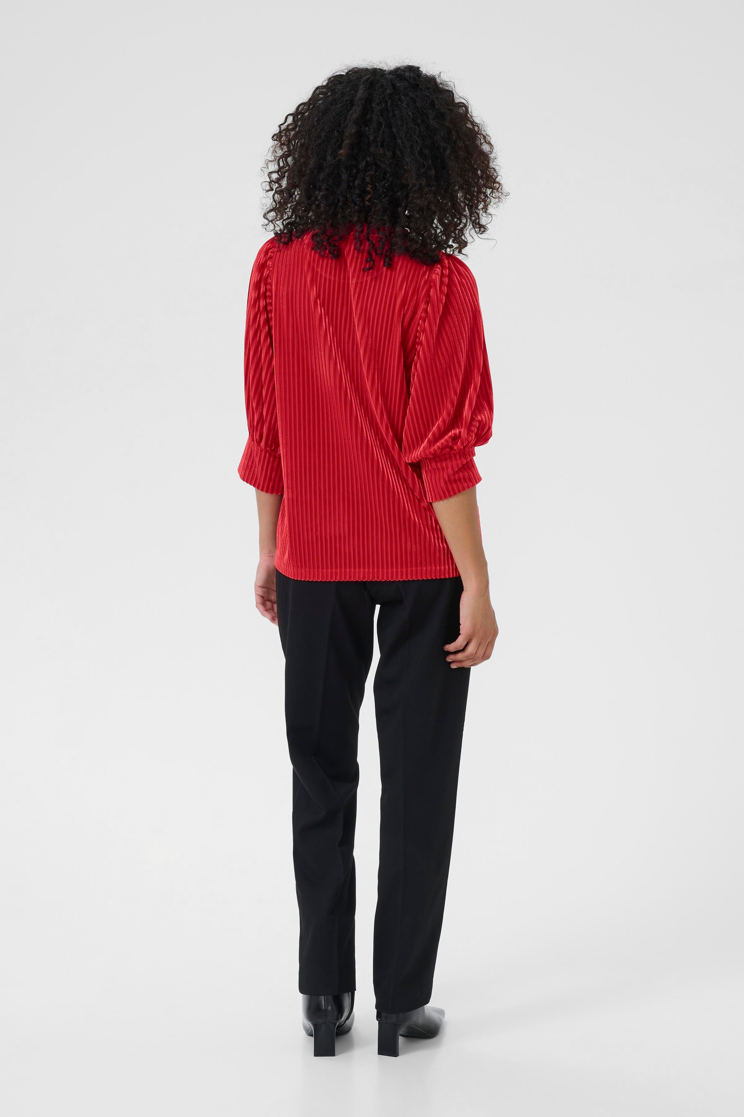KAcaca Velourbluse LOOKBOOK BACK 10503887-191758