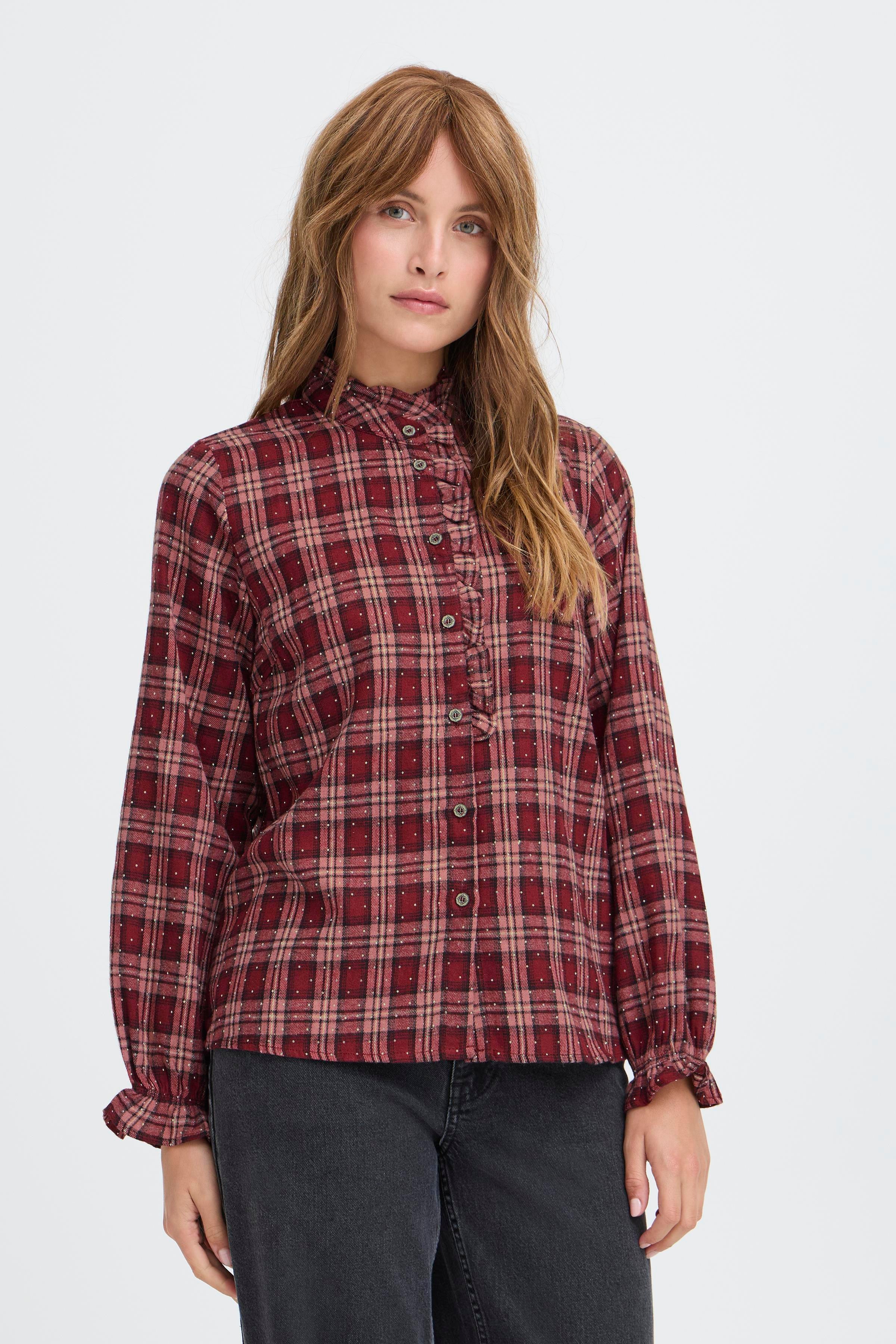 PZKATELYN Skjorte LOOKBOOK FRONT 50210097-900002907