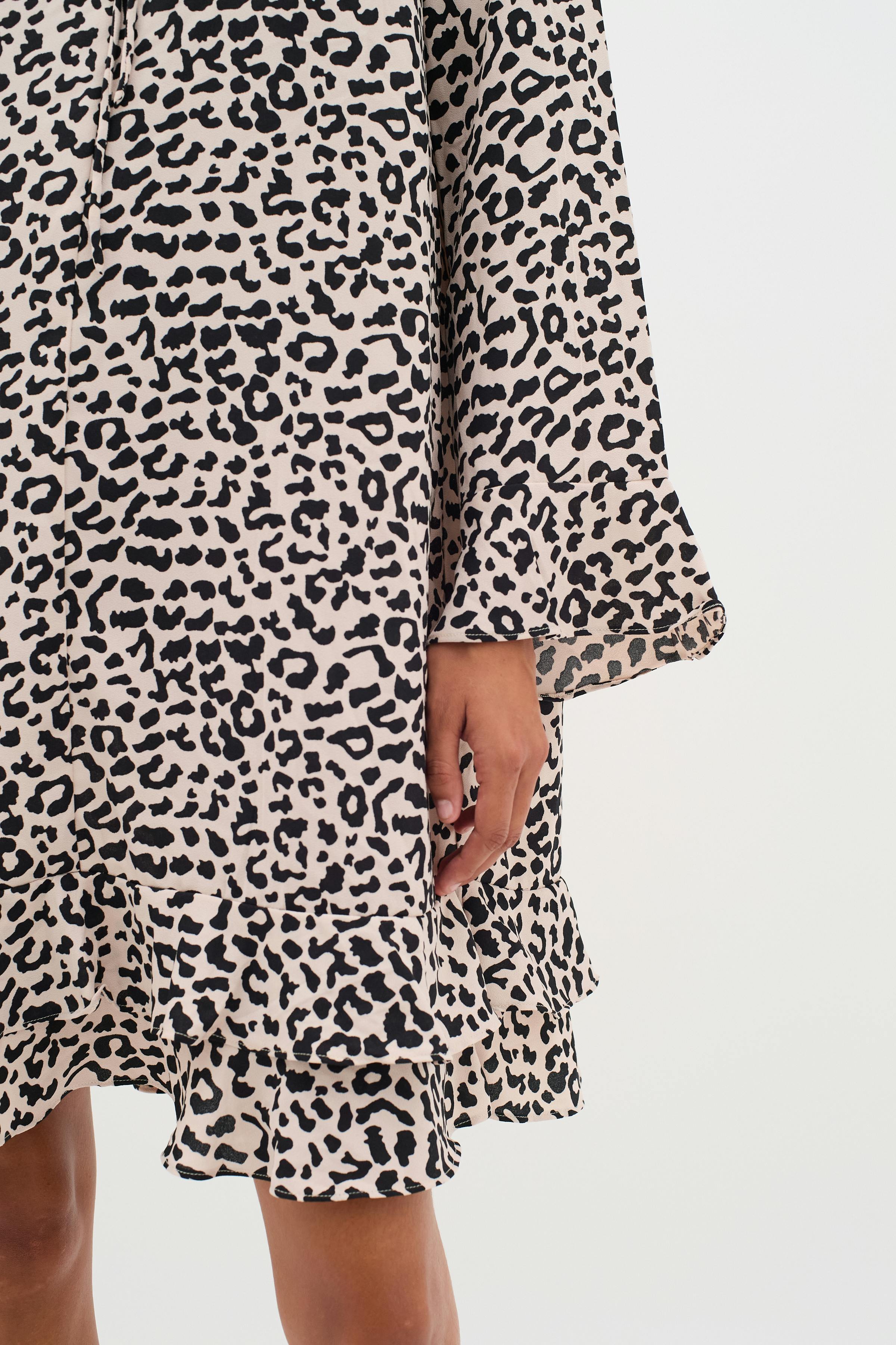 NinahIW Leopard Dress LOOKBOOK DETAIL 30110397-300824