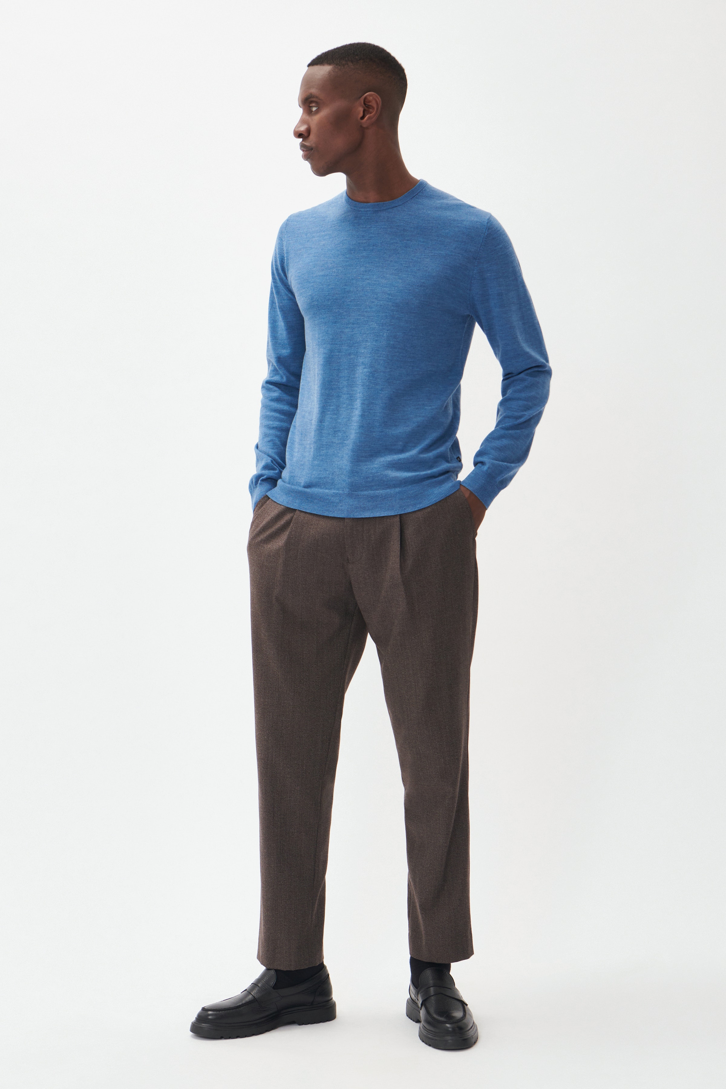 Margrate Merino Pullover LOOKBOOK FRONT 30200611-1940261