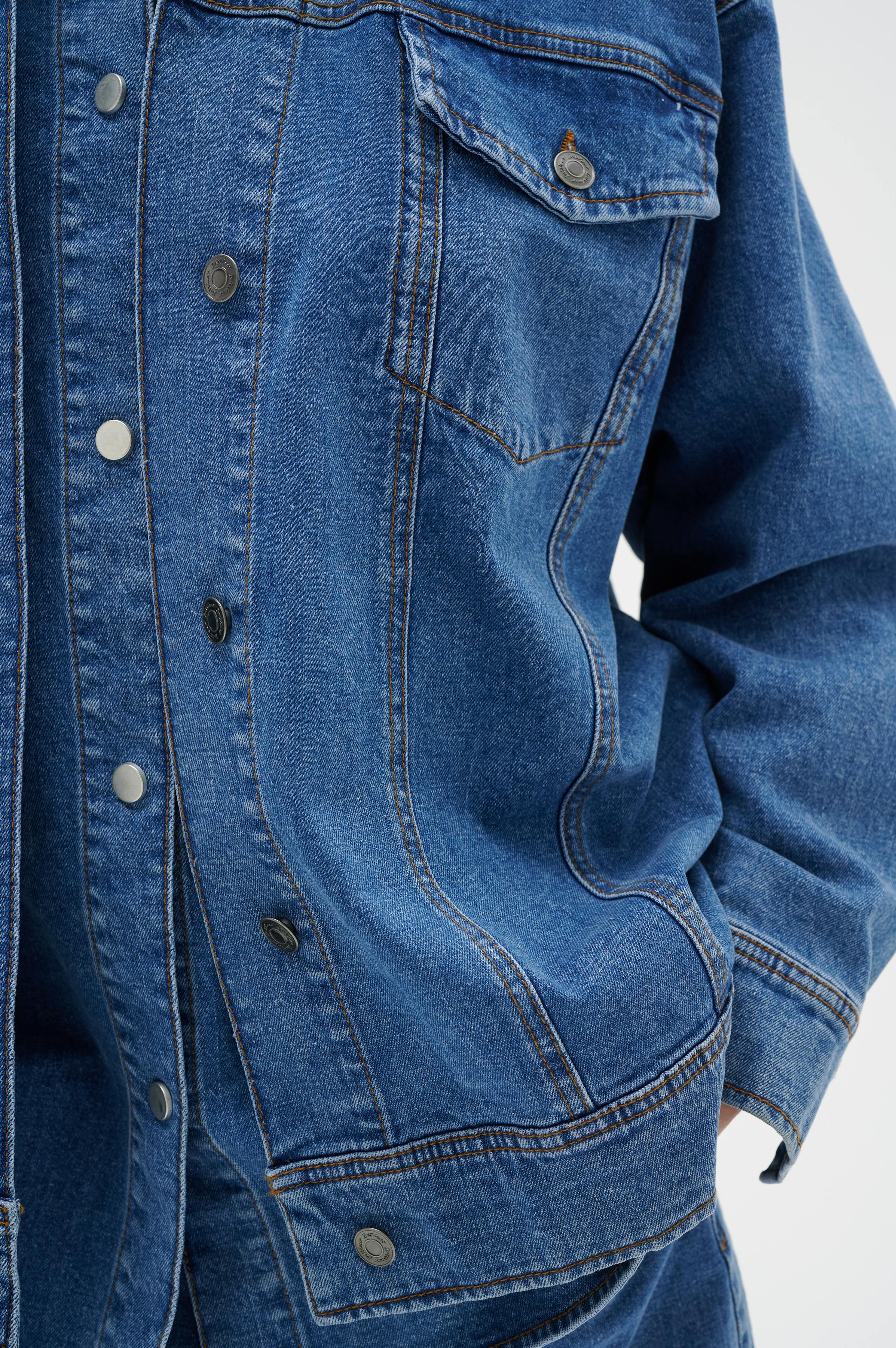 ToniaIW Casual denim jacket LOOKBOOK DETAIL 30109061-301251