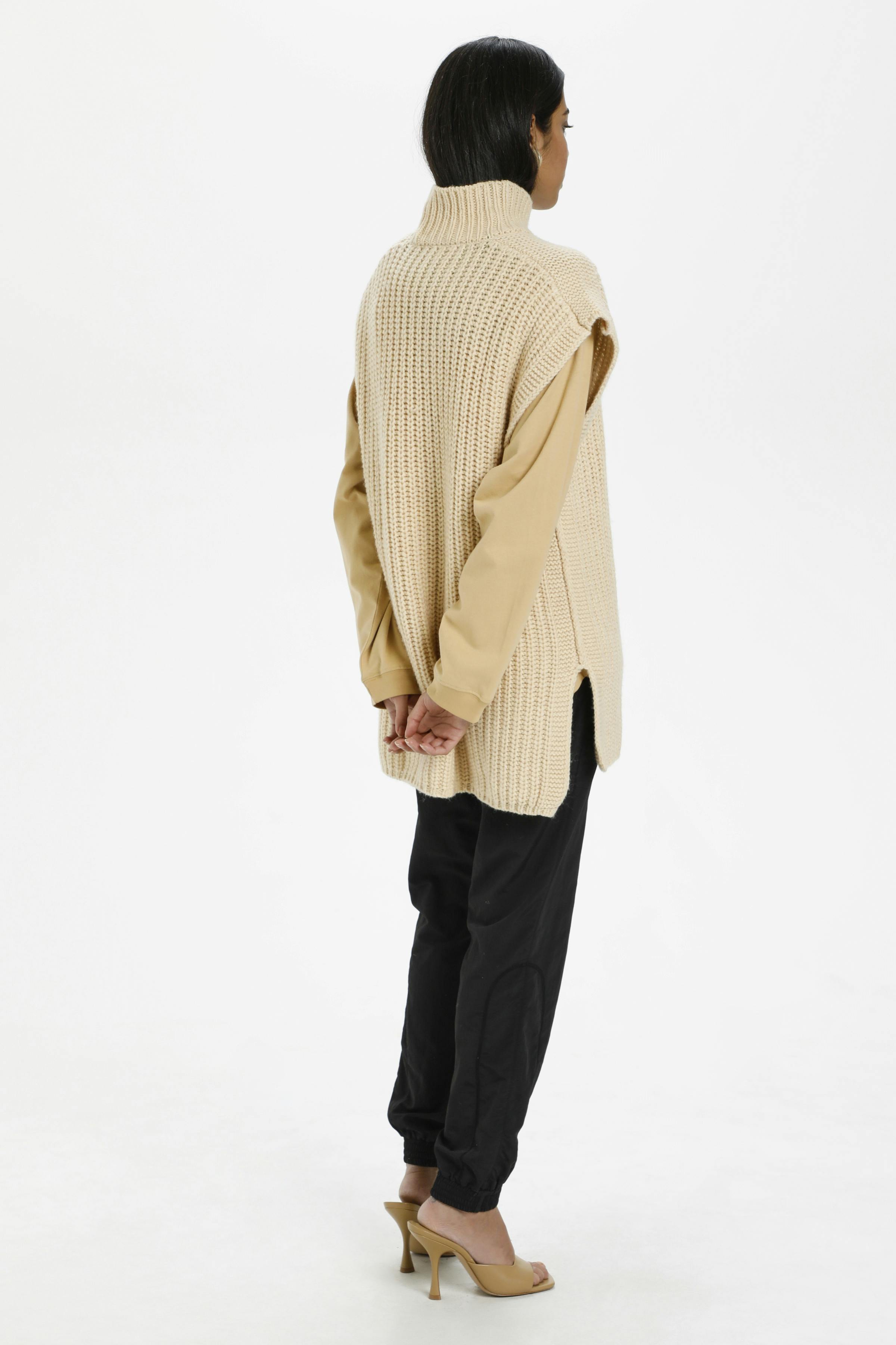 InezKB Stickad pullover LOOKBOOK BACK 10103550-151116