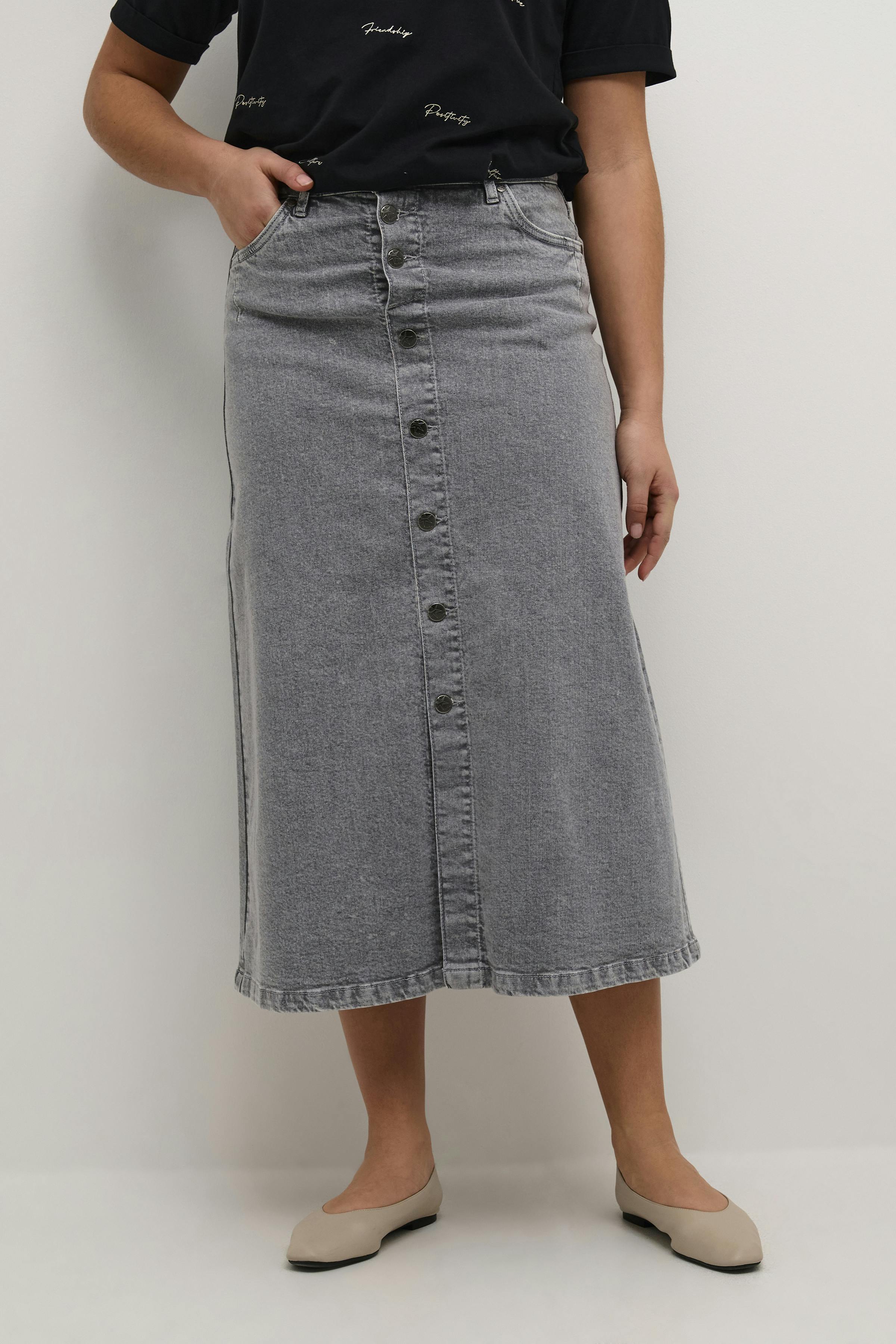 CUami Denim Skirt LOOKBOOK FRONT 50110270-106432