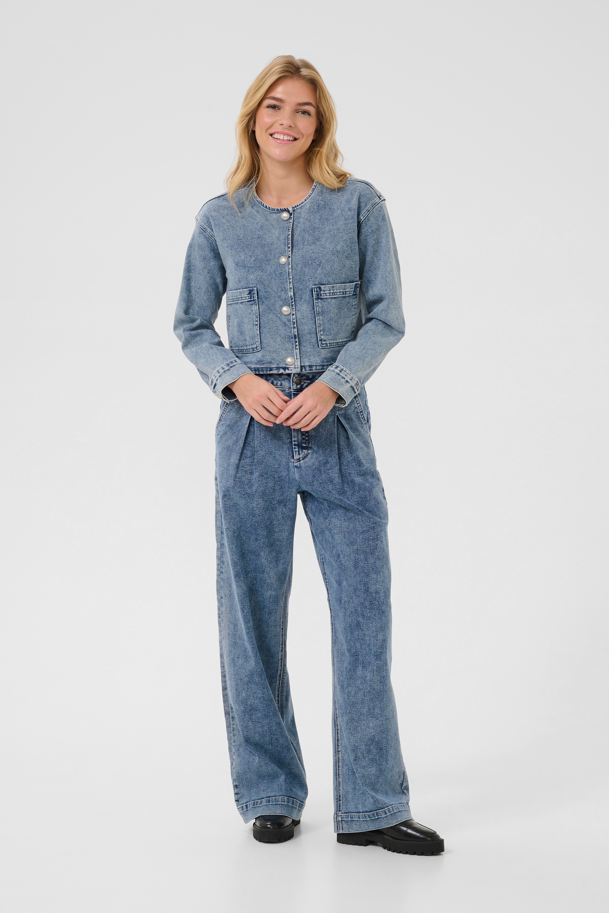 KAdoriana Denimjakke LOOKBOOK FRONT 10509620-107702