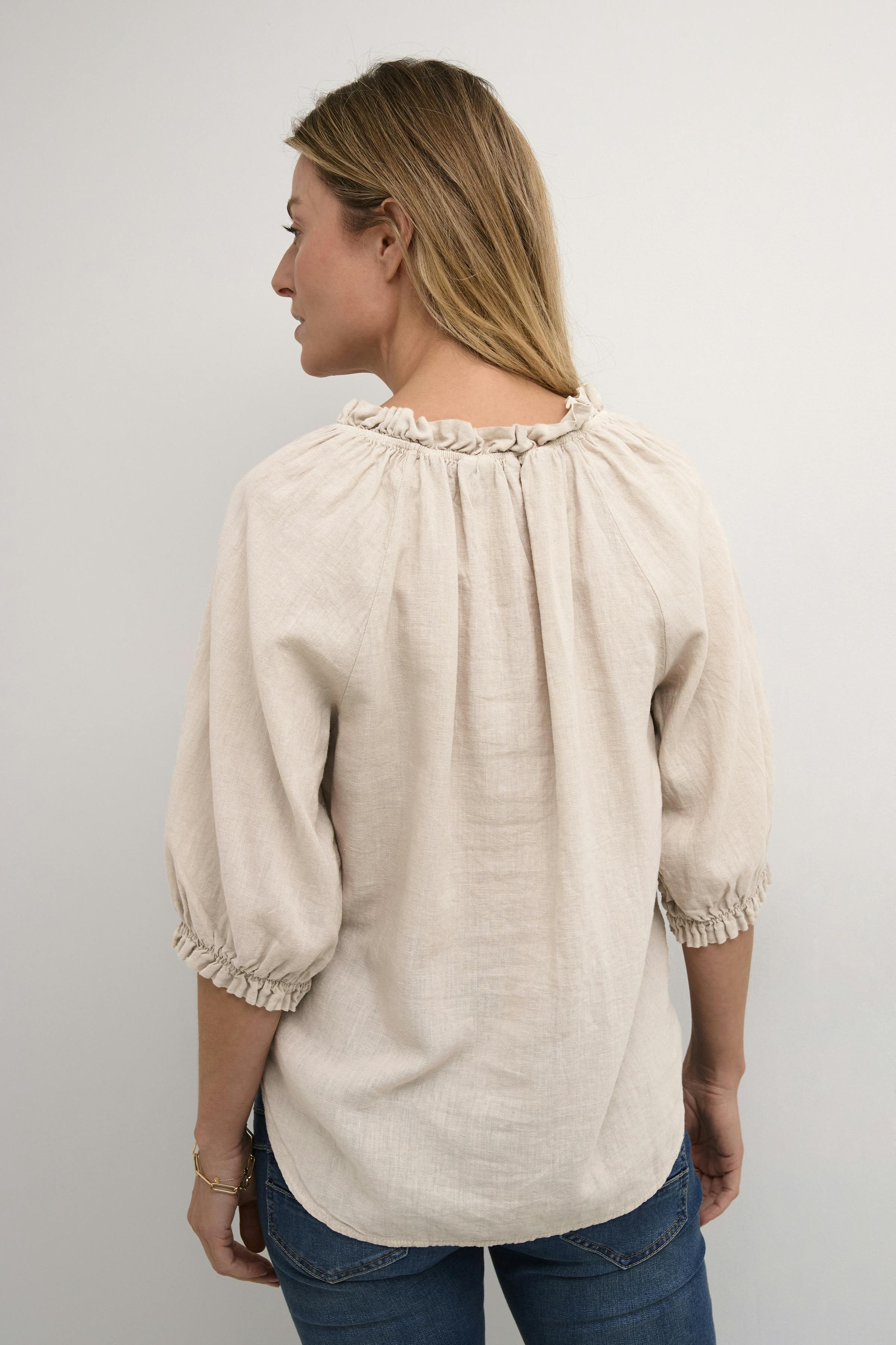 CRKiyo Linne blouse LOOKBOOK BACK 10613122-151305