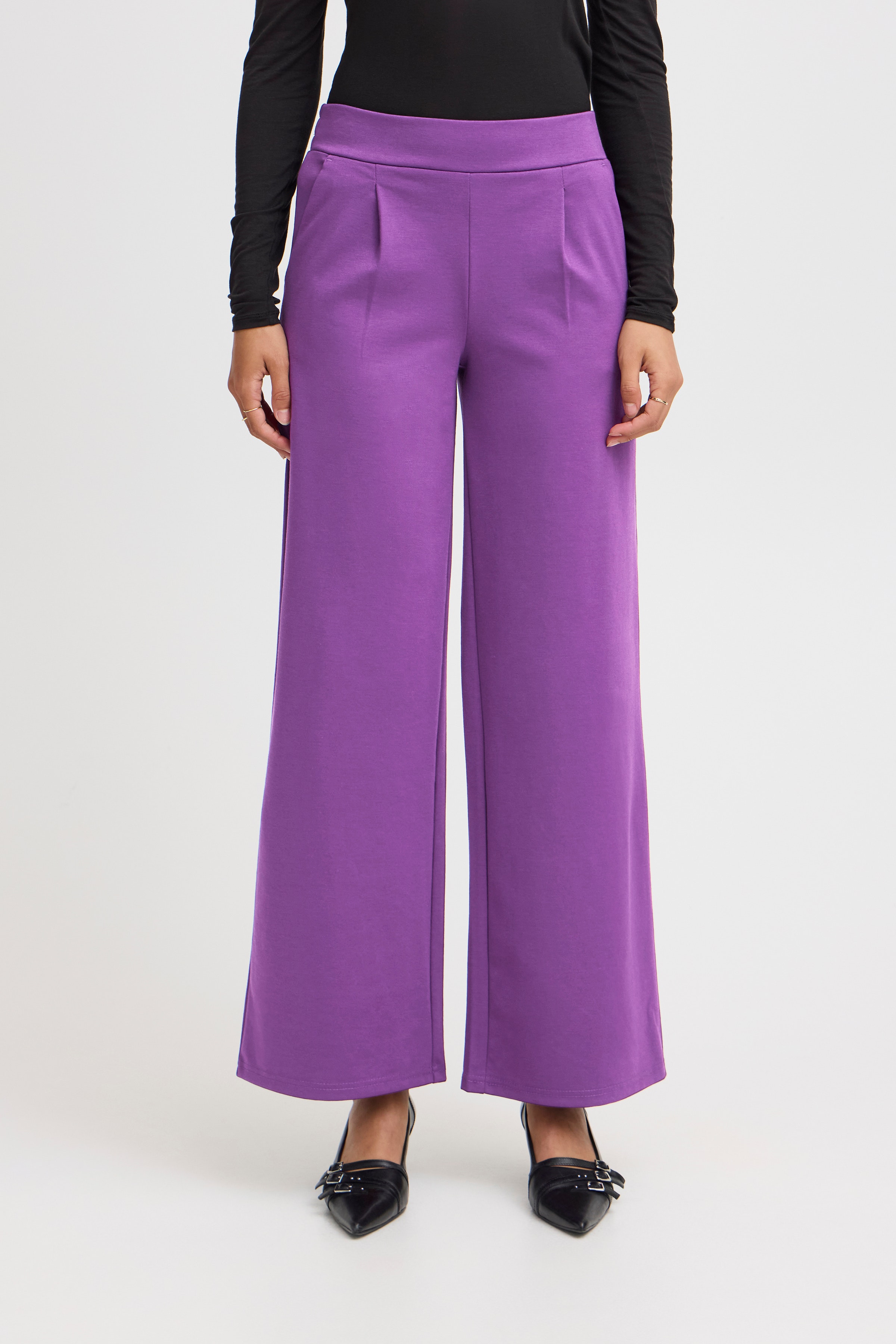 IHKATE LONG WIDE  Bukser LOOKBOOK FRONT 20118337-193528