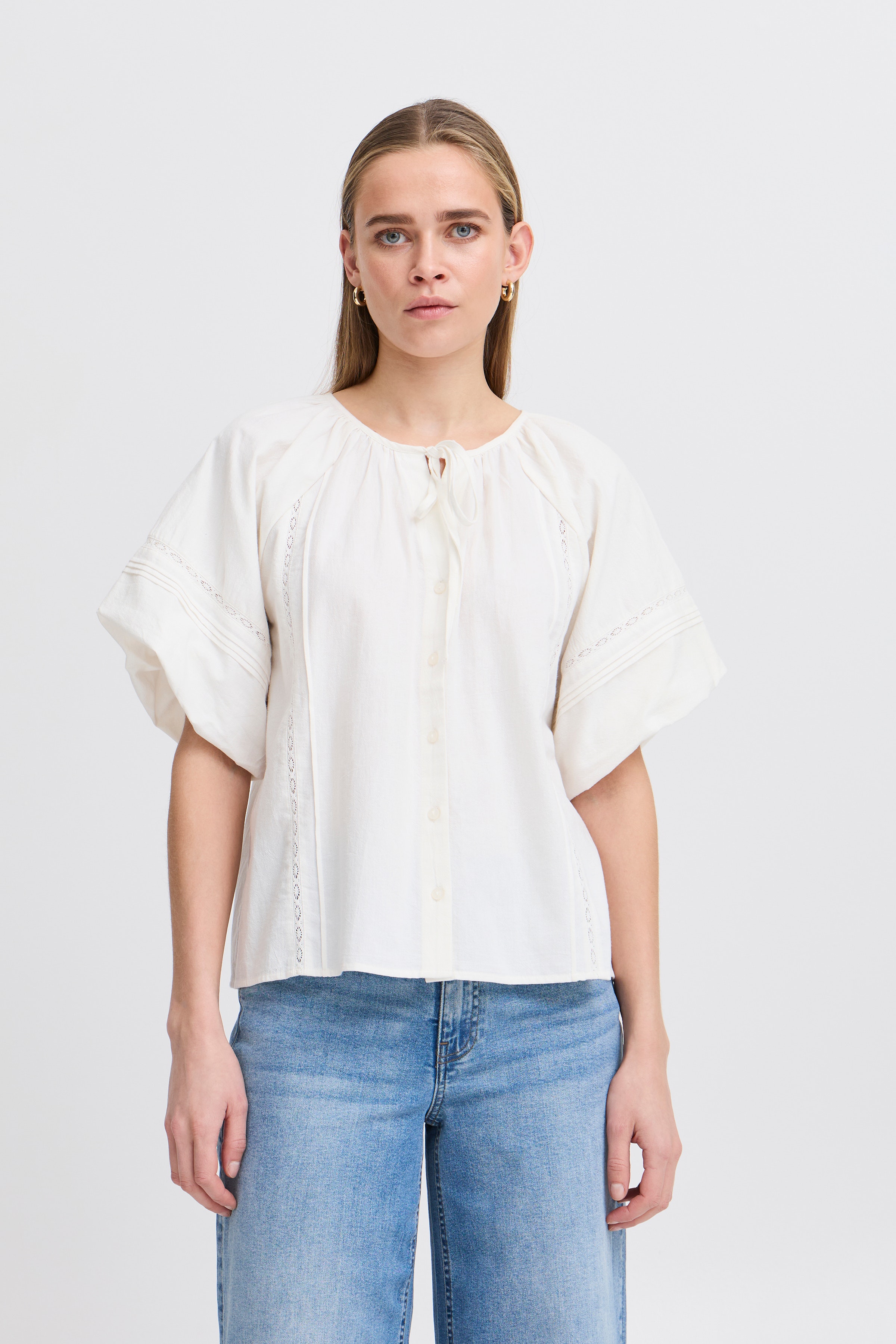 Skjorte med korte ermer LOOKBOOK FRONT 20122852-114201