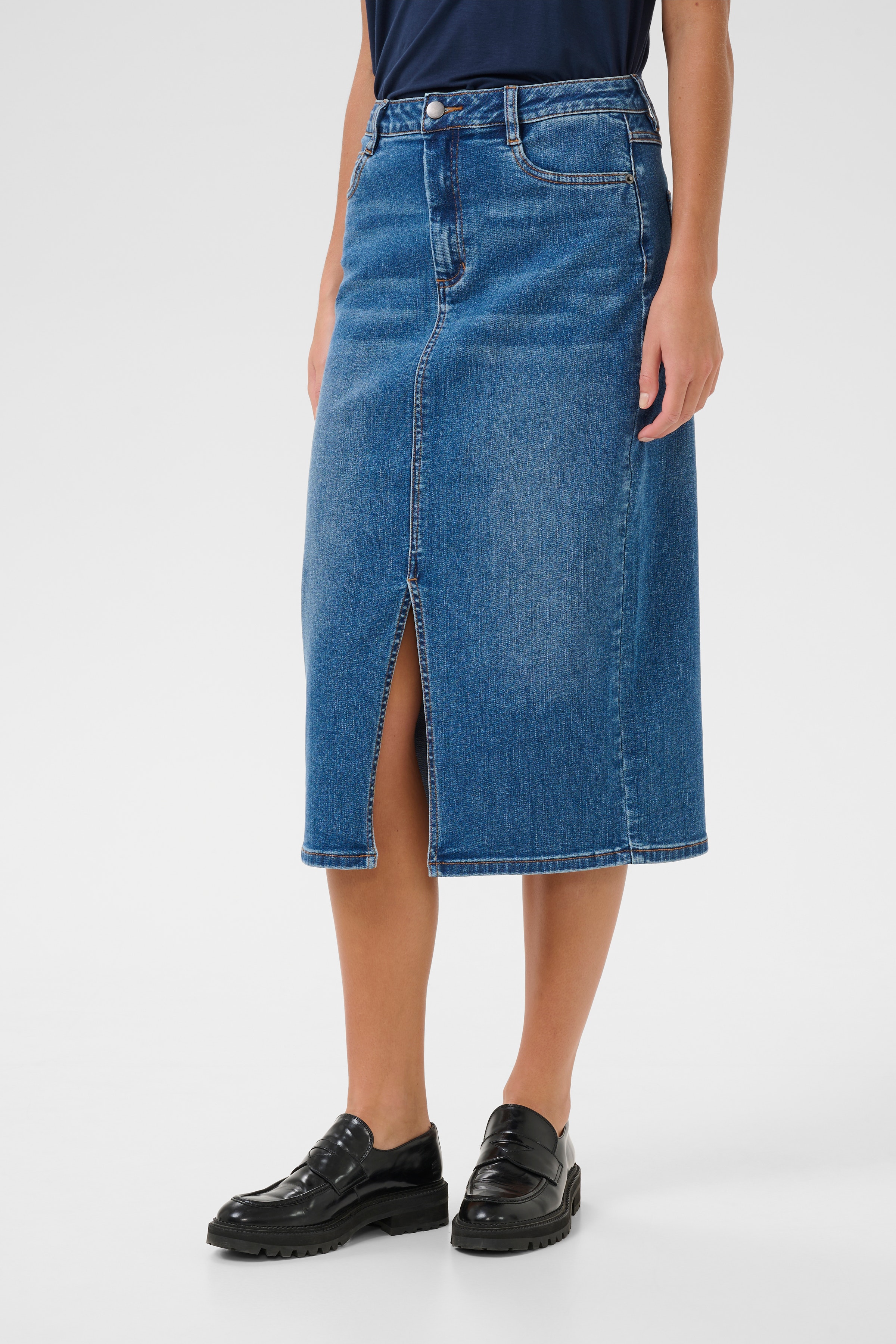 KAsinem Denimskjørt LOOKBOOK FRONT 10509517-102272