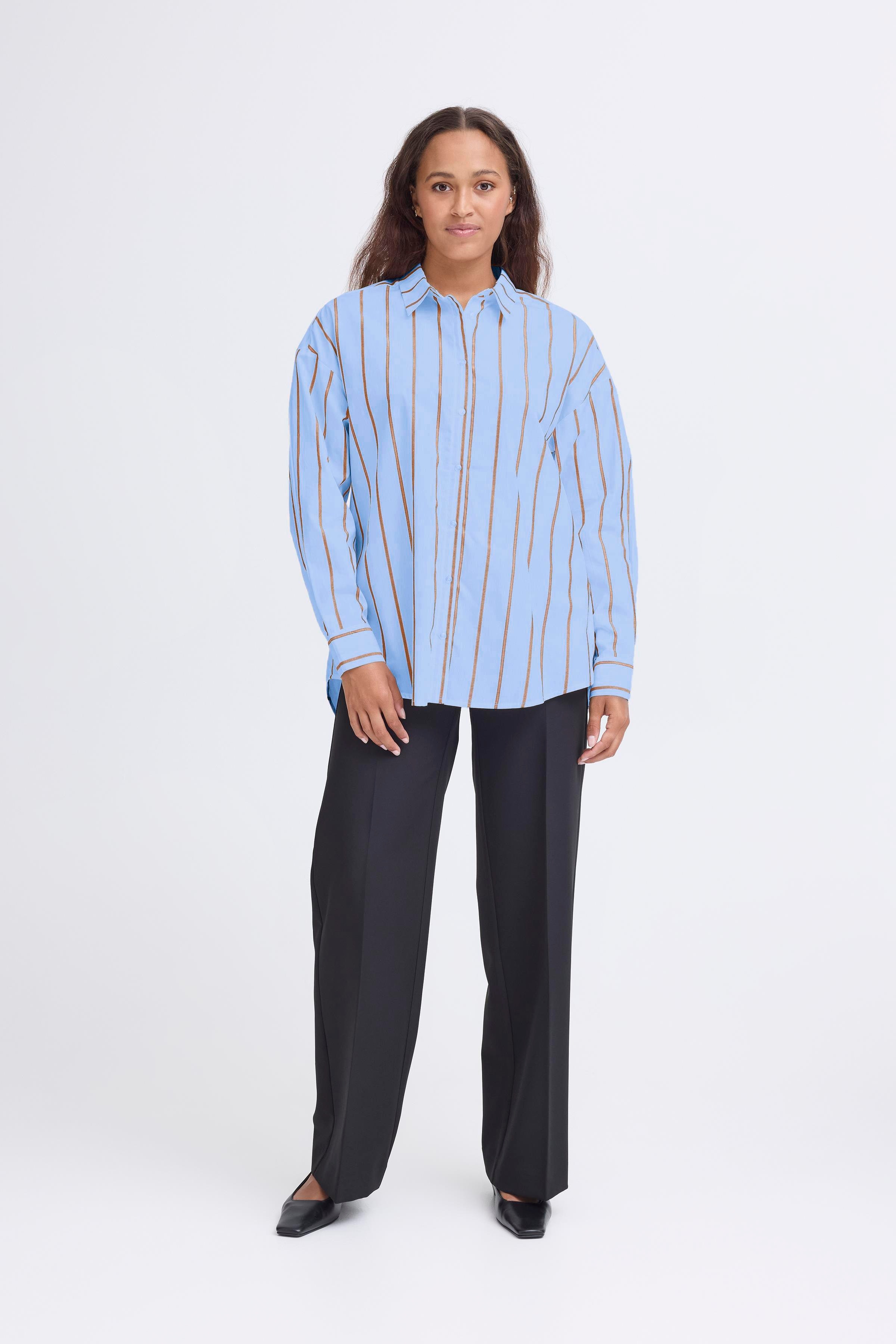 IHSADIA Overhemd LOOKBOOK FRONT 20124410-900001539