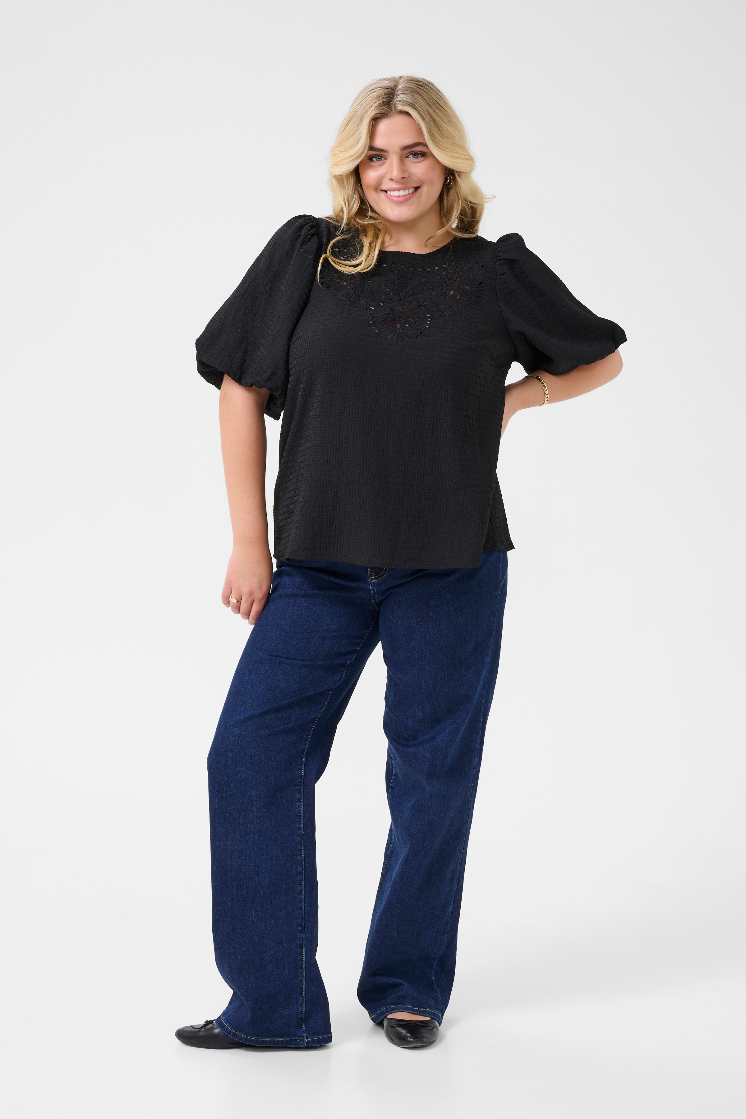 KCmelana Bluse LOOKBOOK FRONT 10583450-100121