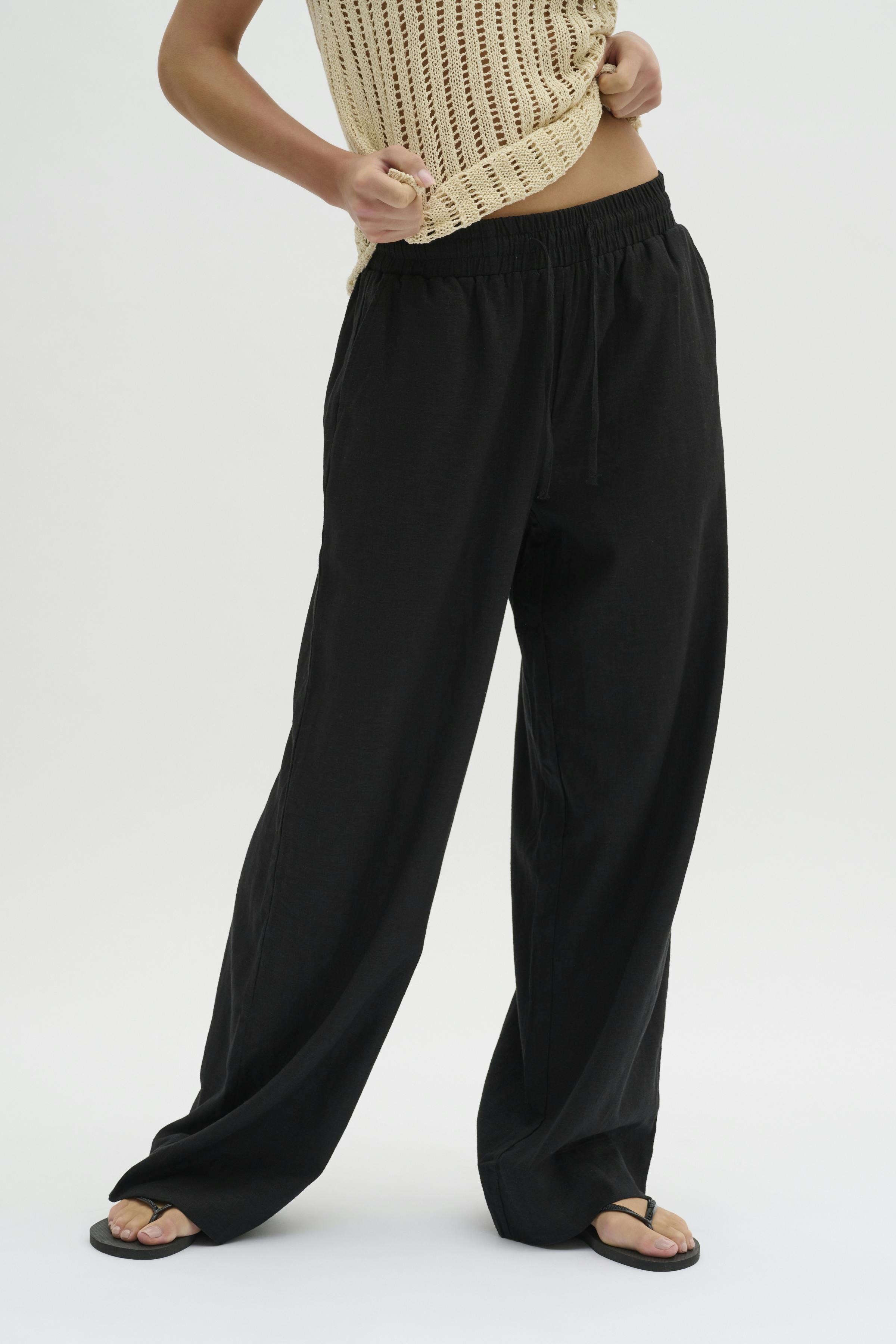 DiasMW Linen Trousers LOOKBOOK FRONT 10704701-100031