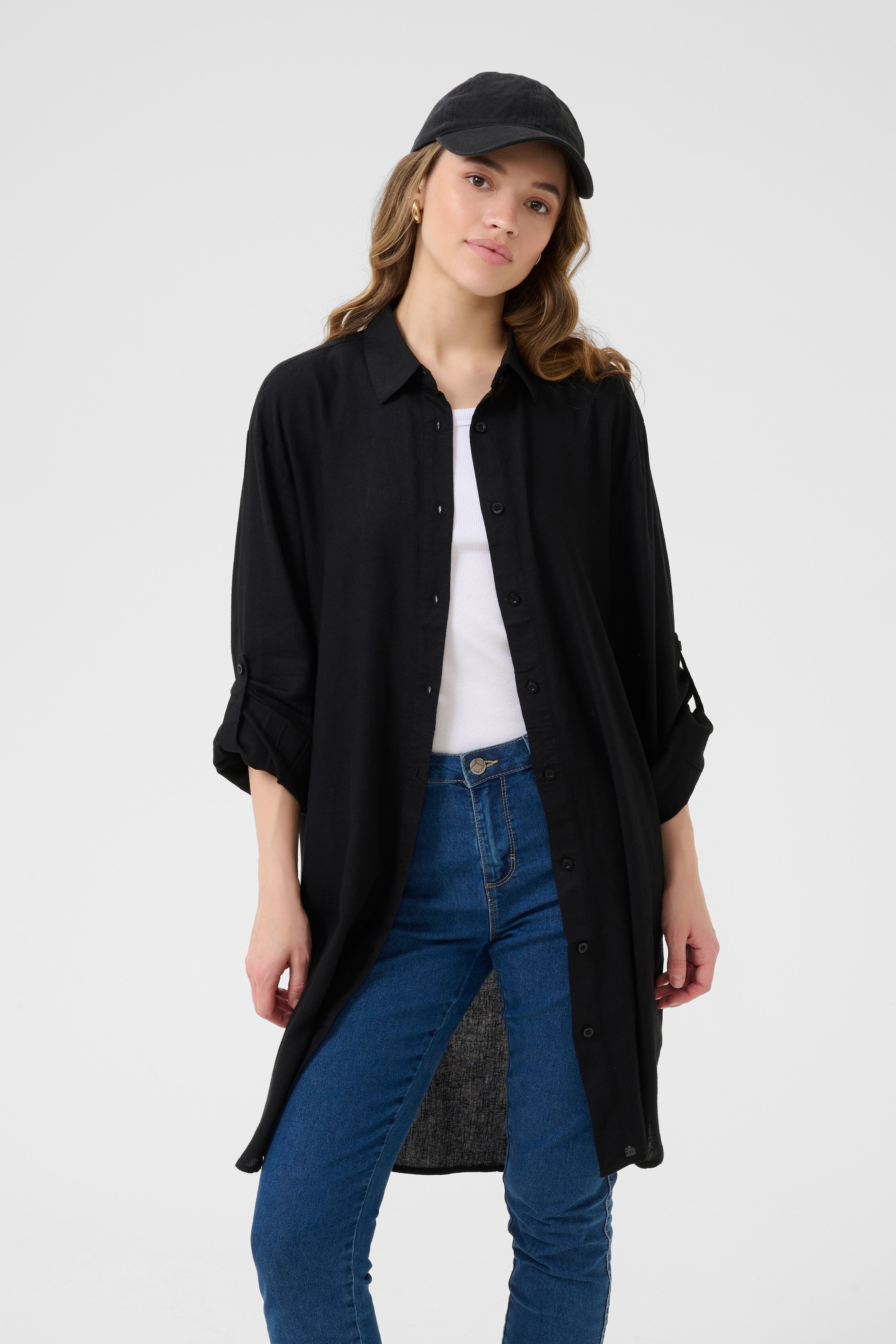 KAmilia Lin skjorte LOOKBOOK FRONT 10508311-100121