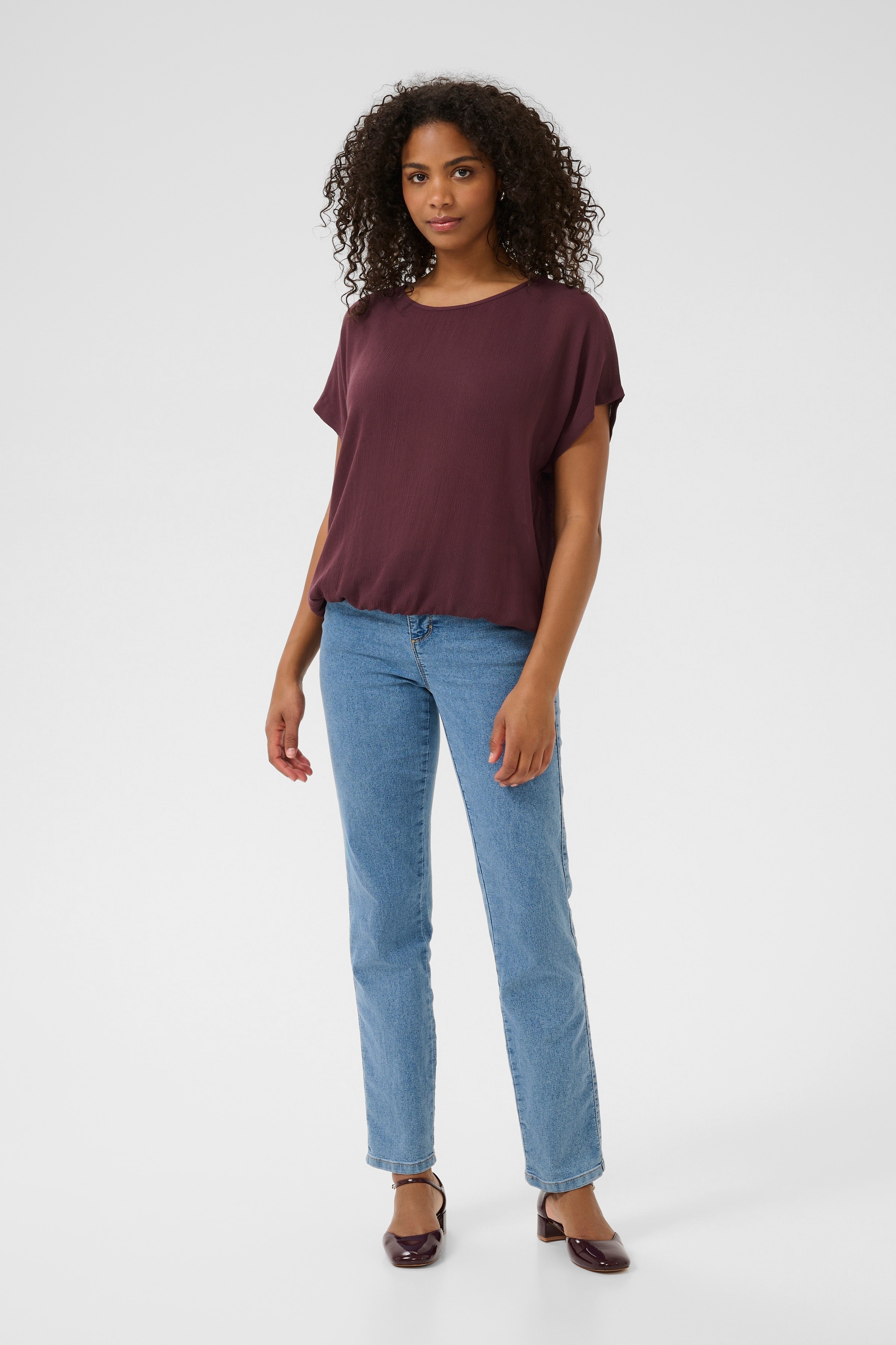 KAamber Bluse LOOKBOOK FRONT 10500781-191619