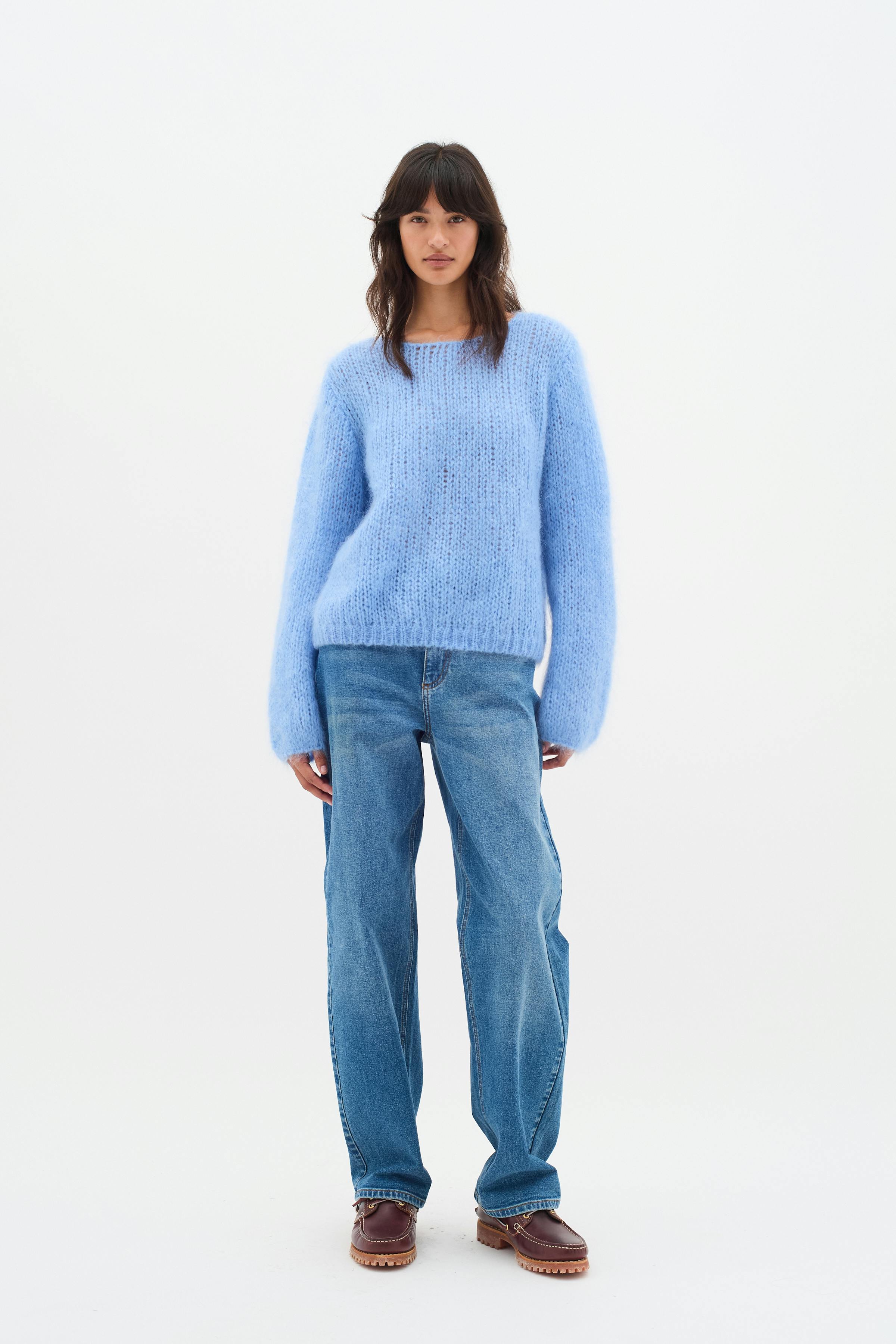 JetraIW Mohair Pullover LOOKBOOK FRONT 30109619-164020