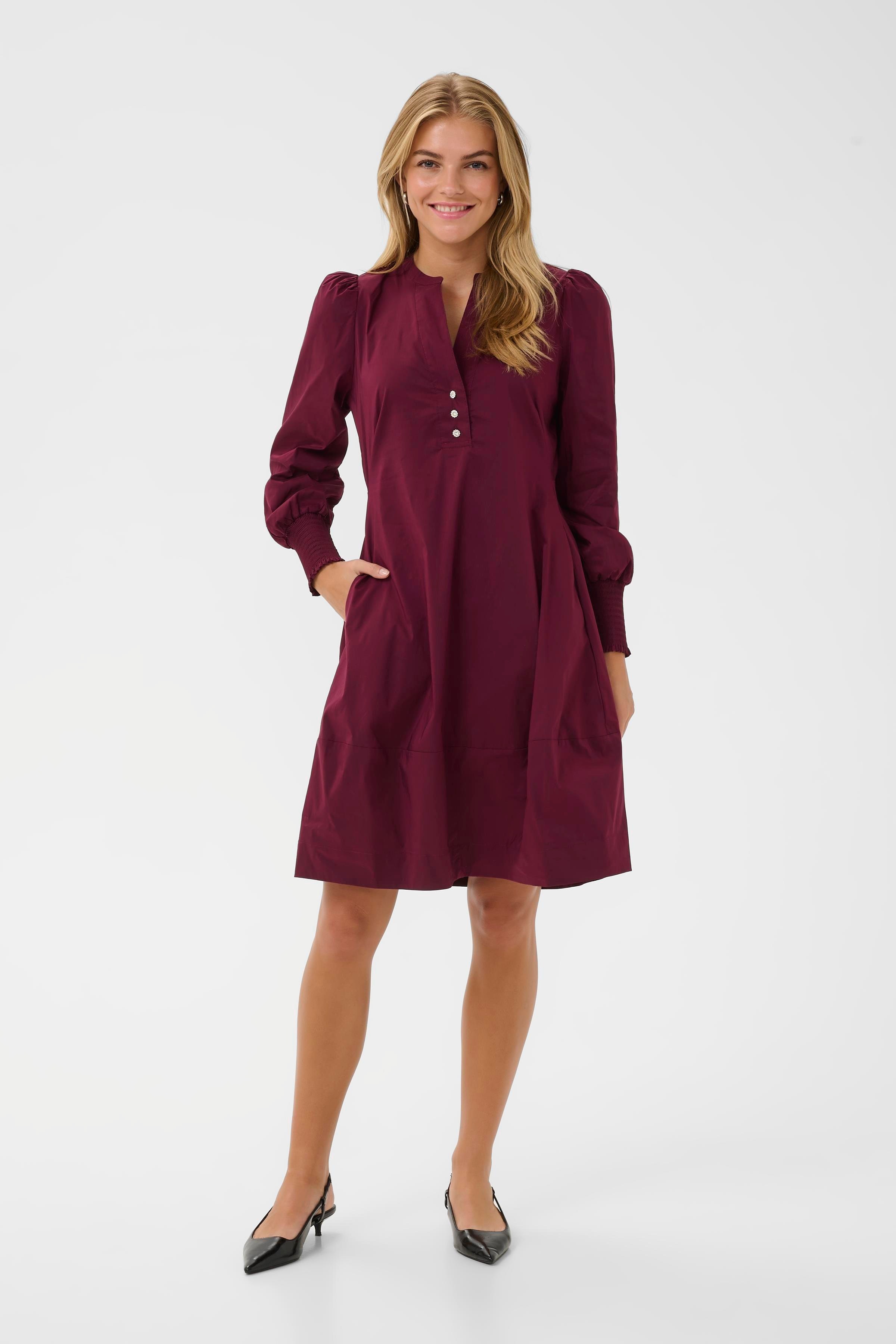 CUloretta Kjole LOOKBOOK FRONT 50112833-191522