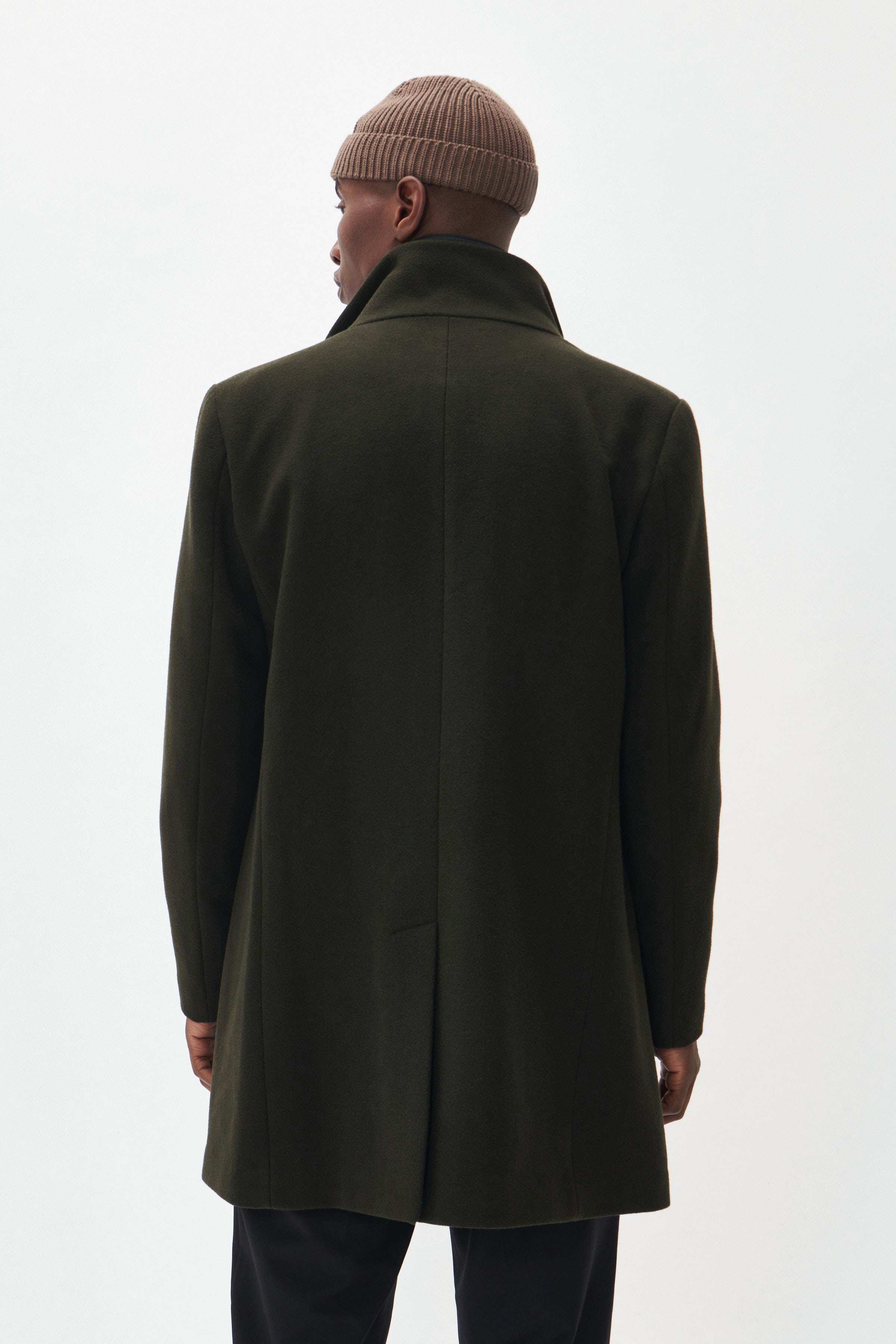Harvey Wool Coat LOOKBOOK BACK 30203845-21505
