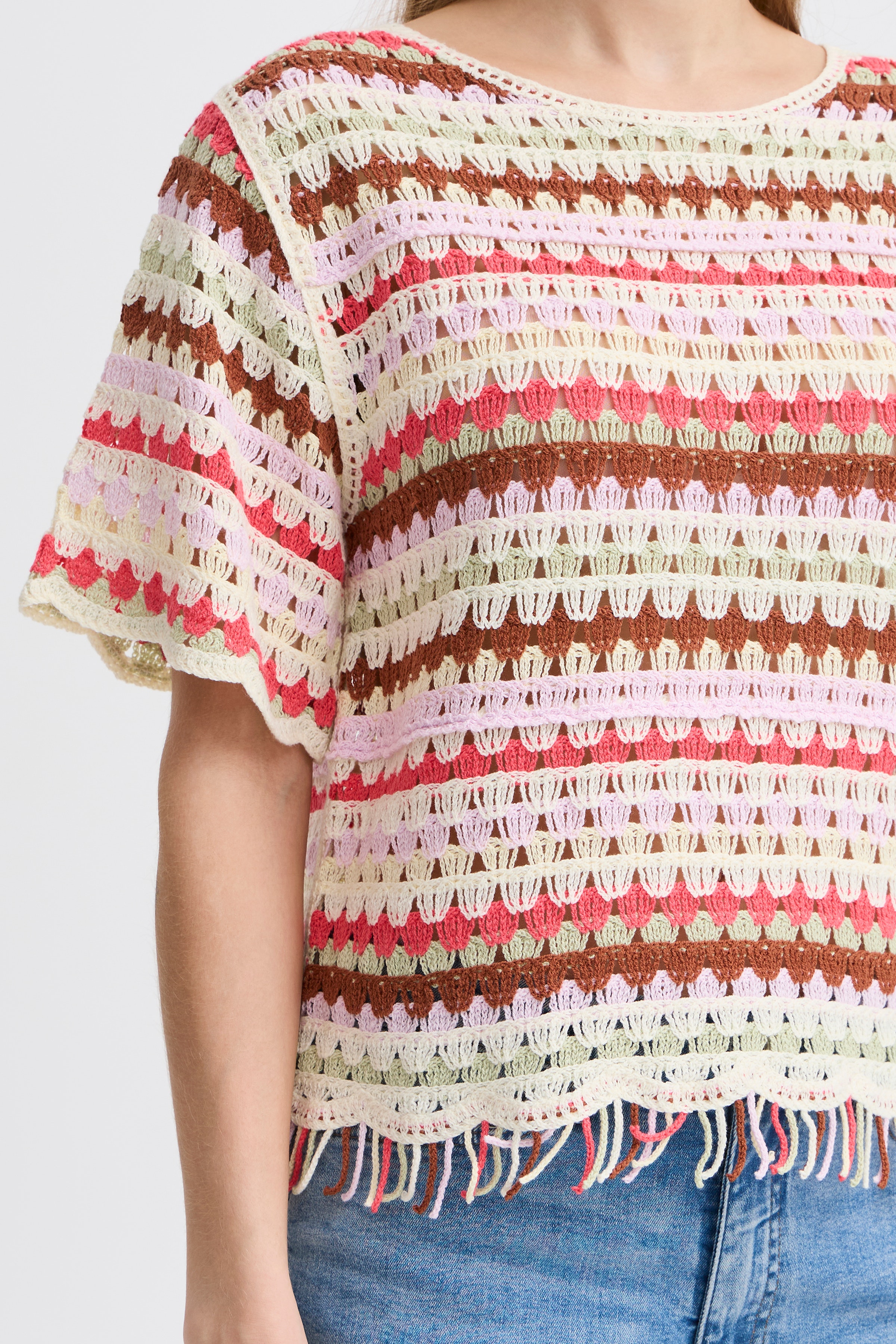 IHBANDIE Kortermet bluse LOOKBOOK DETAIL 20122941-200681