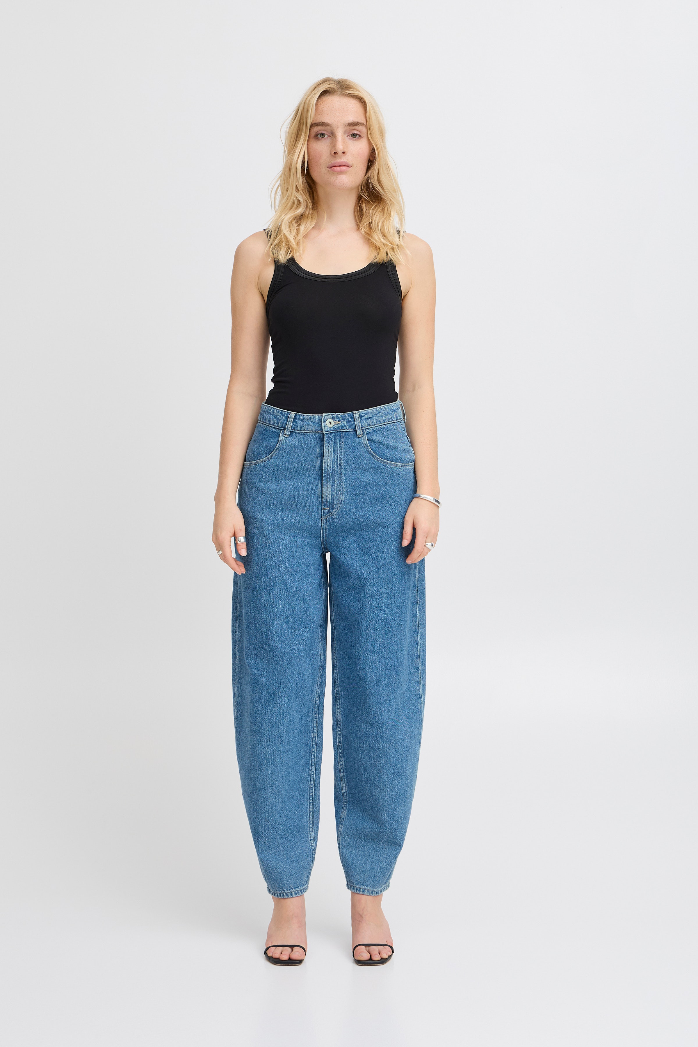 IHBERISEL barrel Jeans LOOKBOOK FRONT 20122883-200374