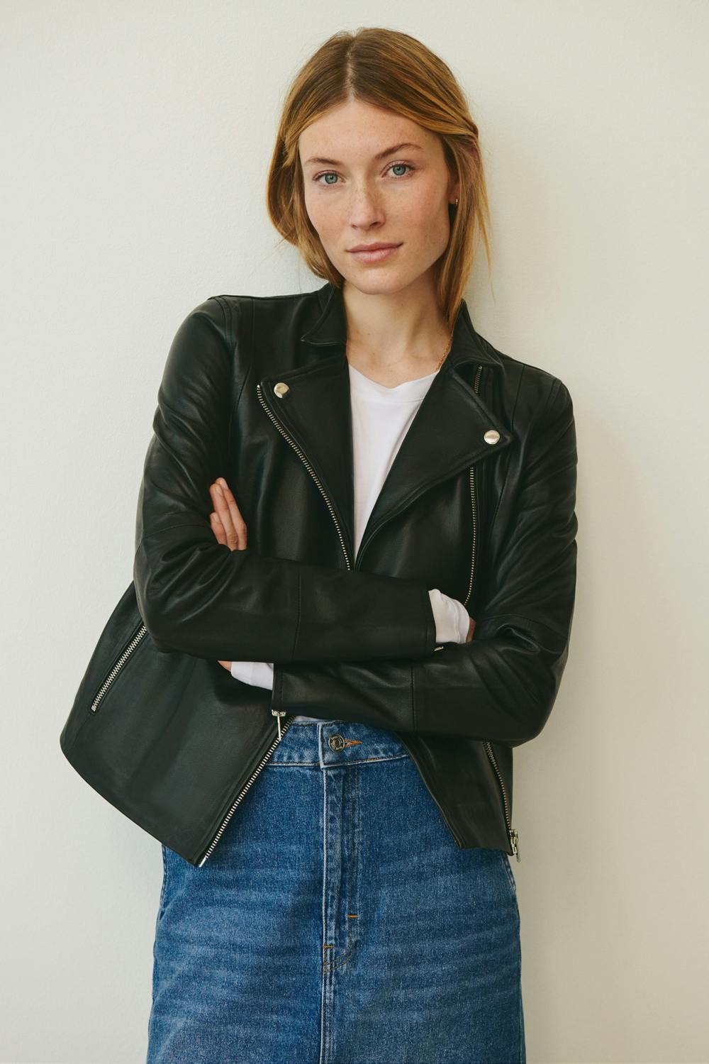 FrancesPW Leather jacket LOCATION NONE 30305718-194008