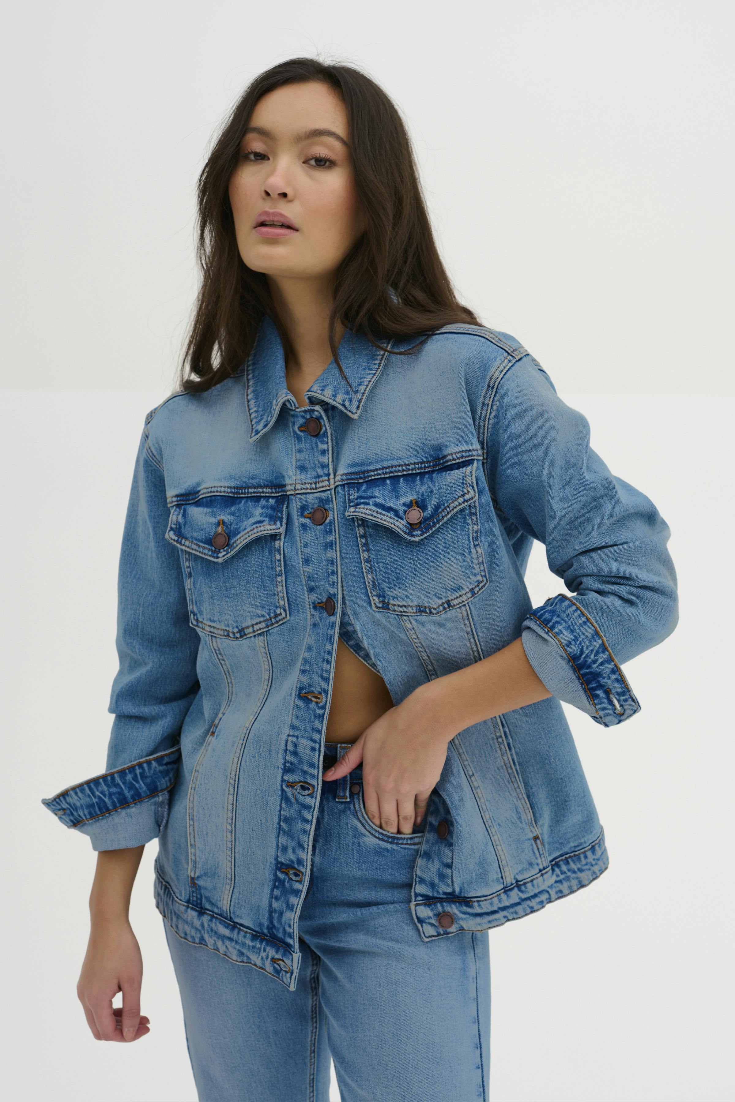 DangoMW Denim jacket LOOKBOOK FRONT 10704171-100054