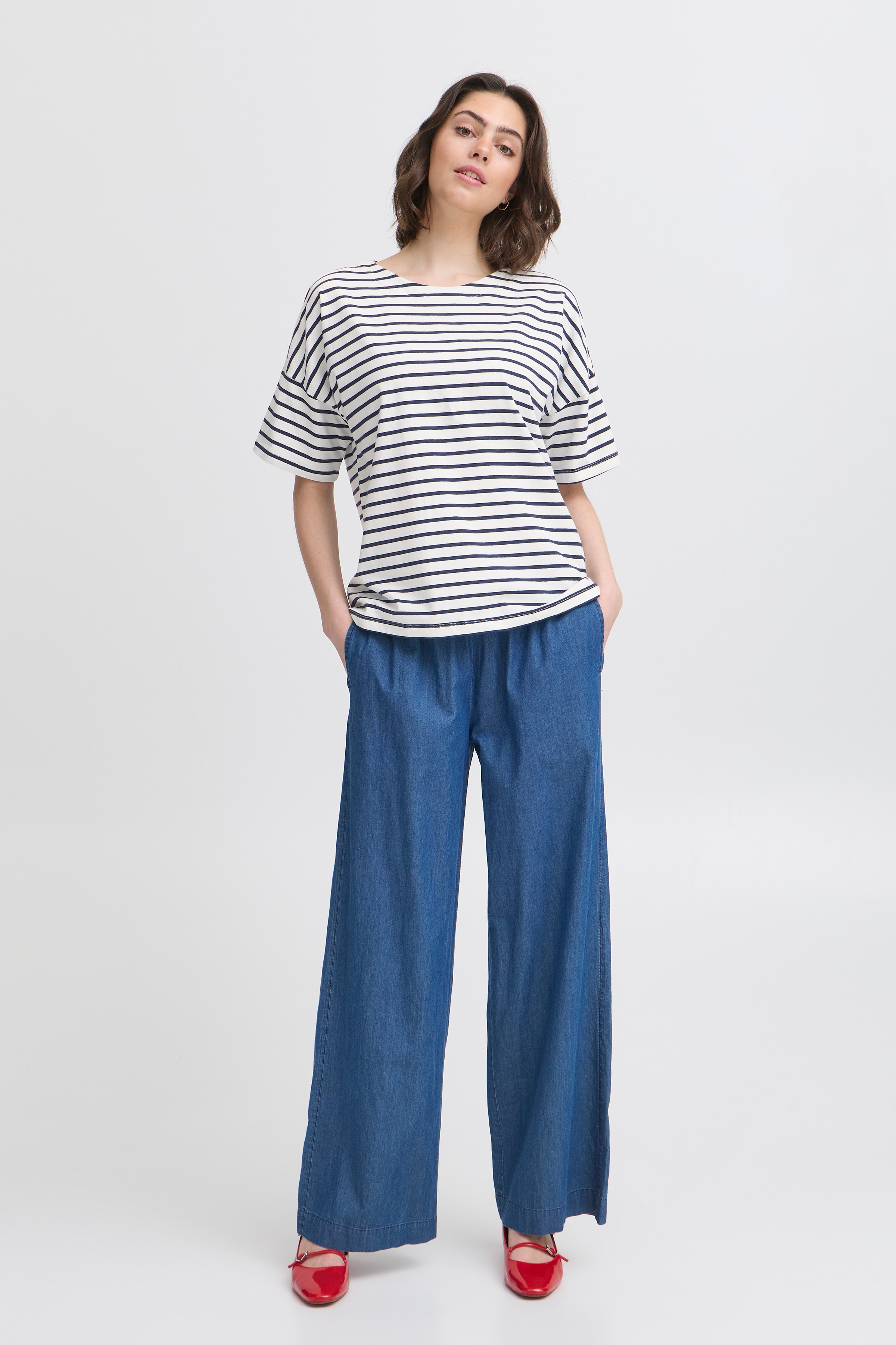 FRSIVA T-shirt LOOKBOOK FRONT 20615788-200119