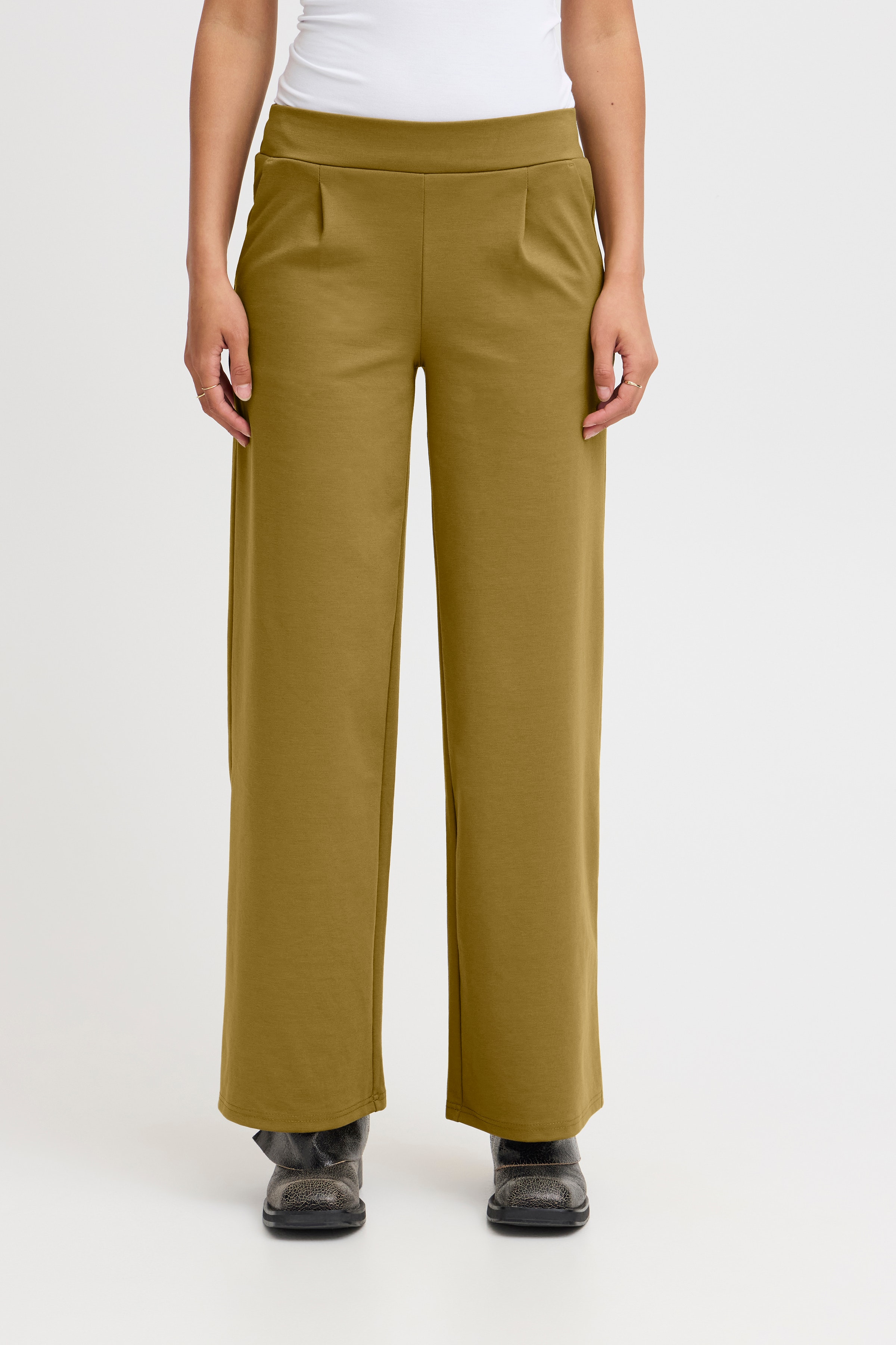 IHKATE LONG WIDE  Bukser LOOKBOOK FRONT 20118337-180629