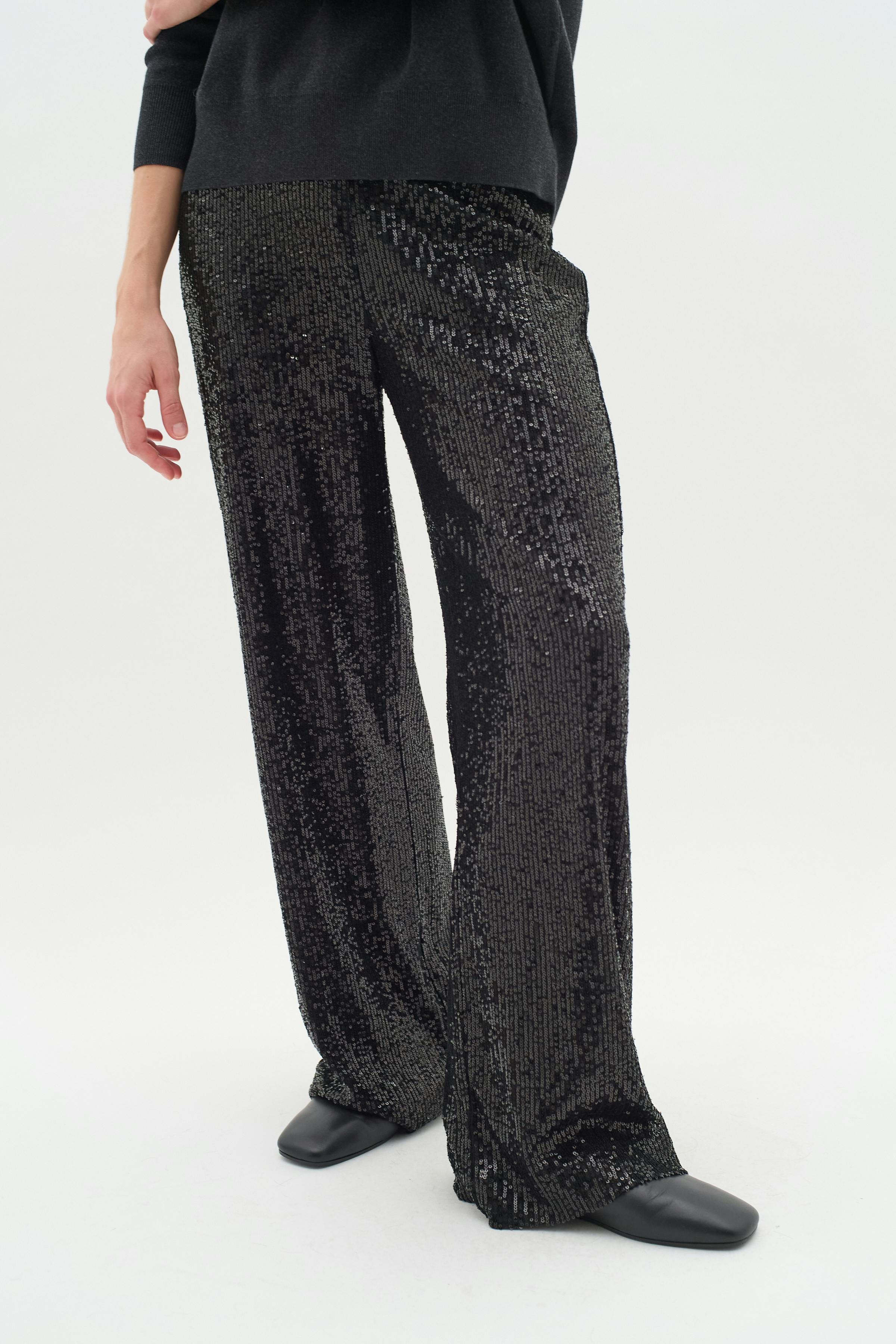 BarbaraIW Sequin Trousers LOOKBOOK FRONT 30110081-194008