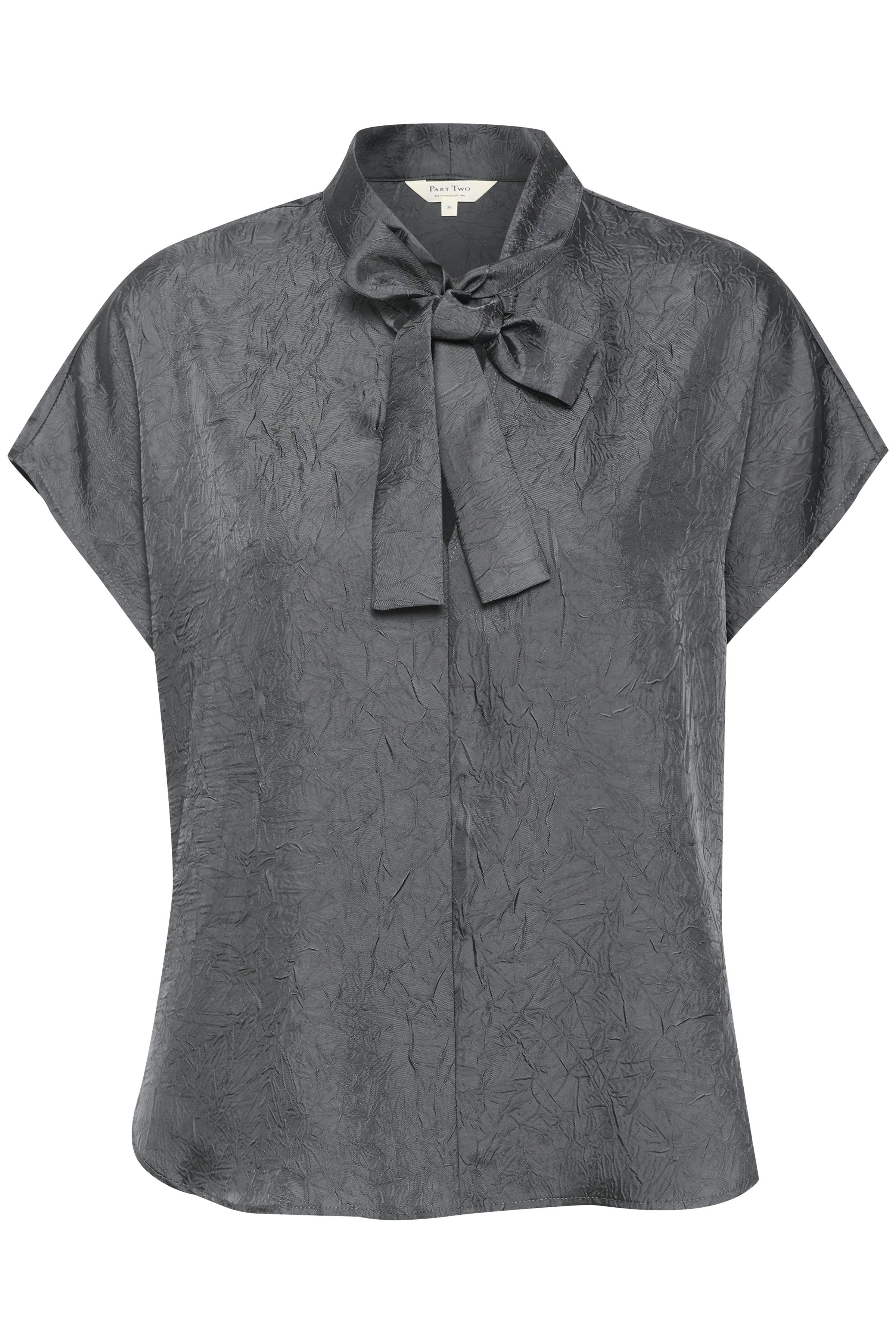 EstefaniaPW Short-sleeved blouse with a bow LOOKBOOK DETAIL 30308490-194215