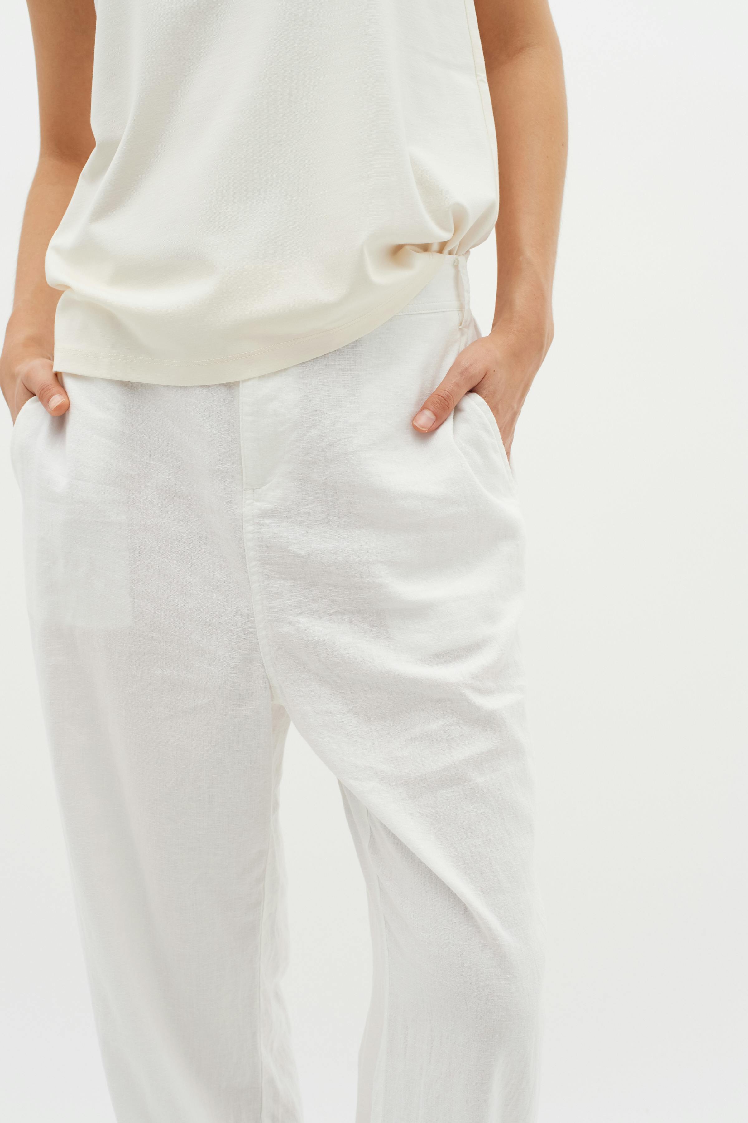 EllieIW Linnen Trousers LOOKBOOK DETAIL 30109571-300001