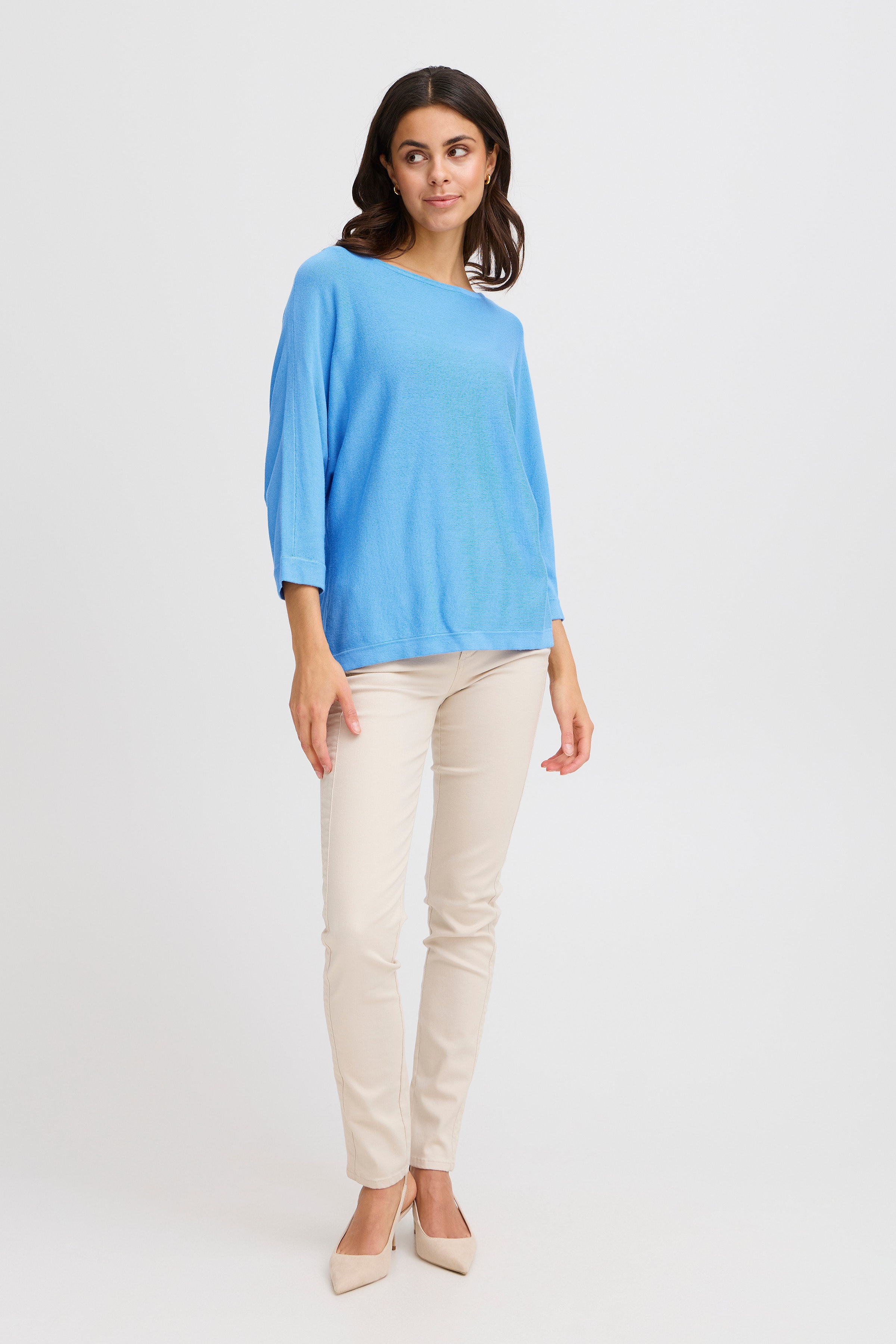 FRCLIA PU 14 Strikket pullover LOOKBOOK FRONT 20615123-174139