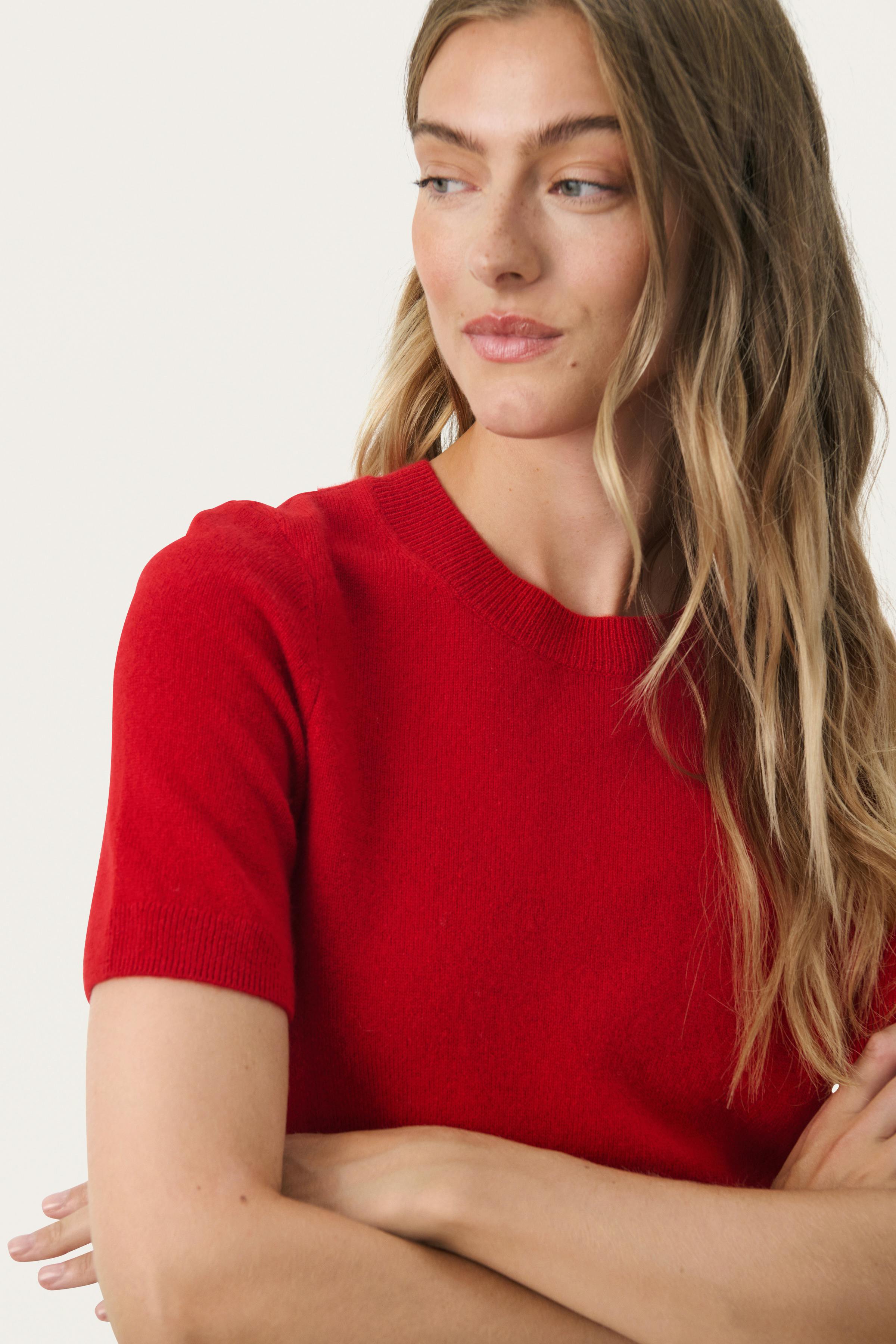 EverlottaPW Short-sleeved cashmere sweater LOOKBOOK DETAIL 30307338-181657