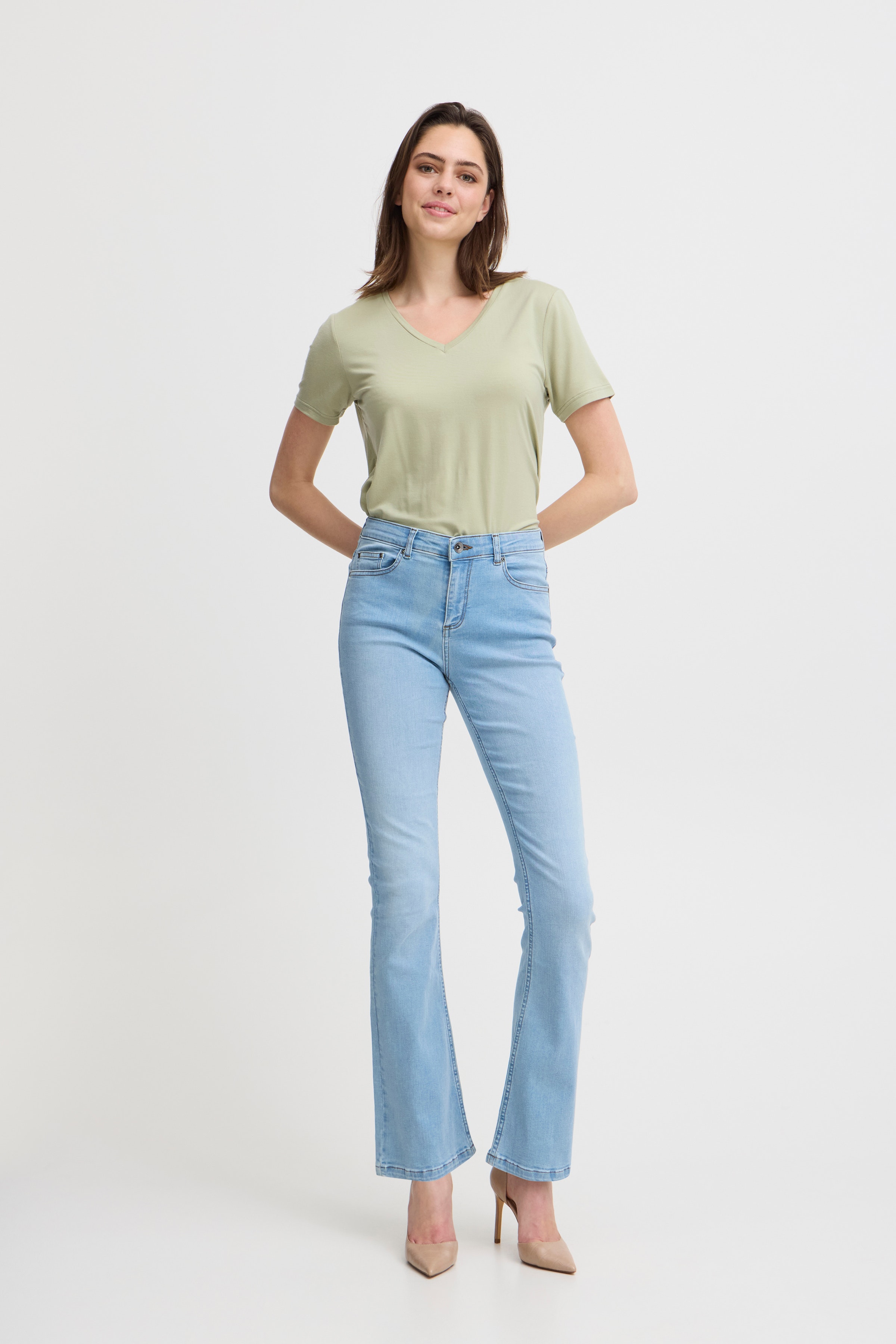 BYLOLA Jeans LOOKBOOK FRONT 20807439-204147
