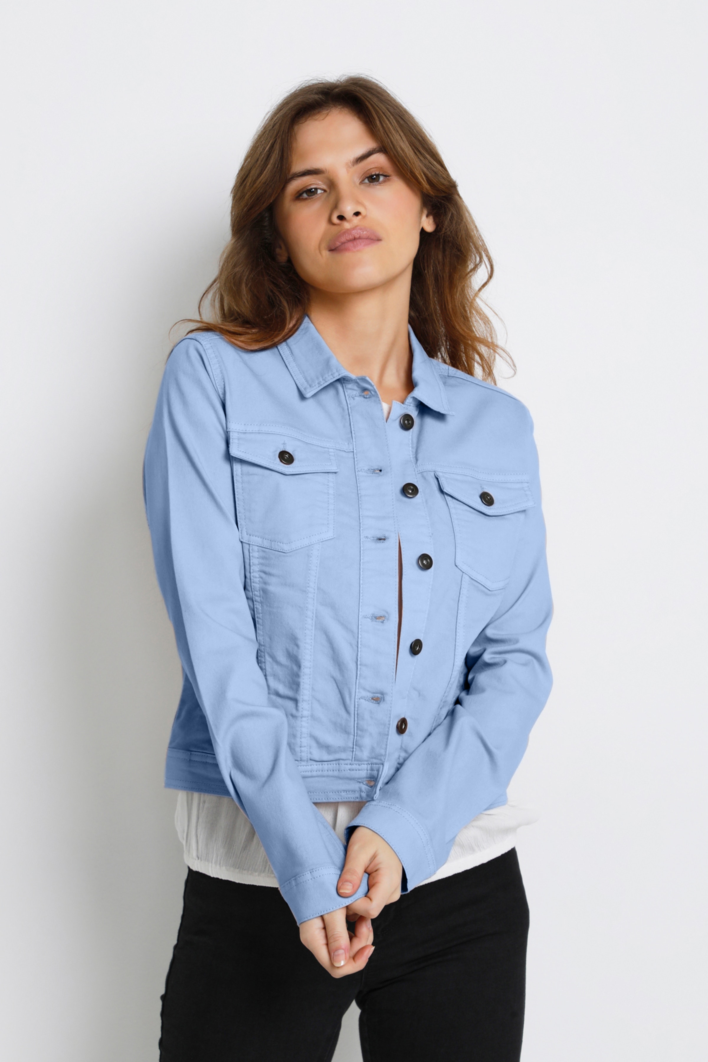 KAzelina Denimjakke LOOKBOOK FRONT 10506287-154031