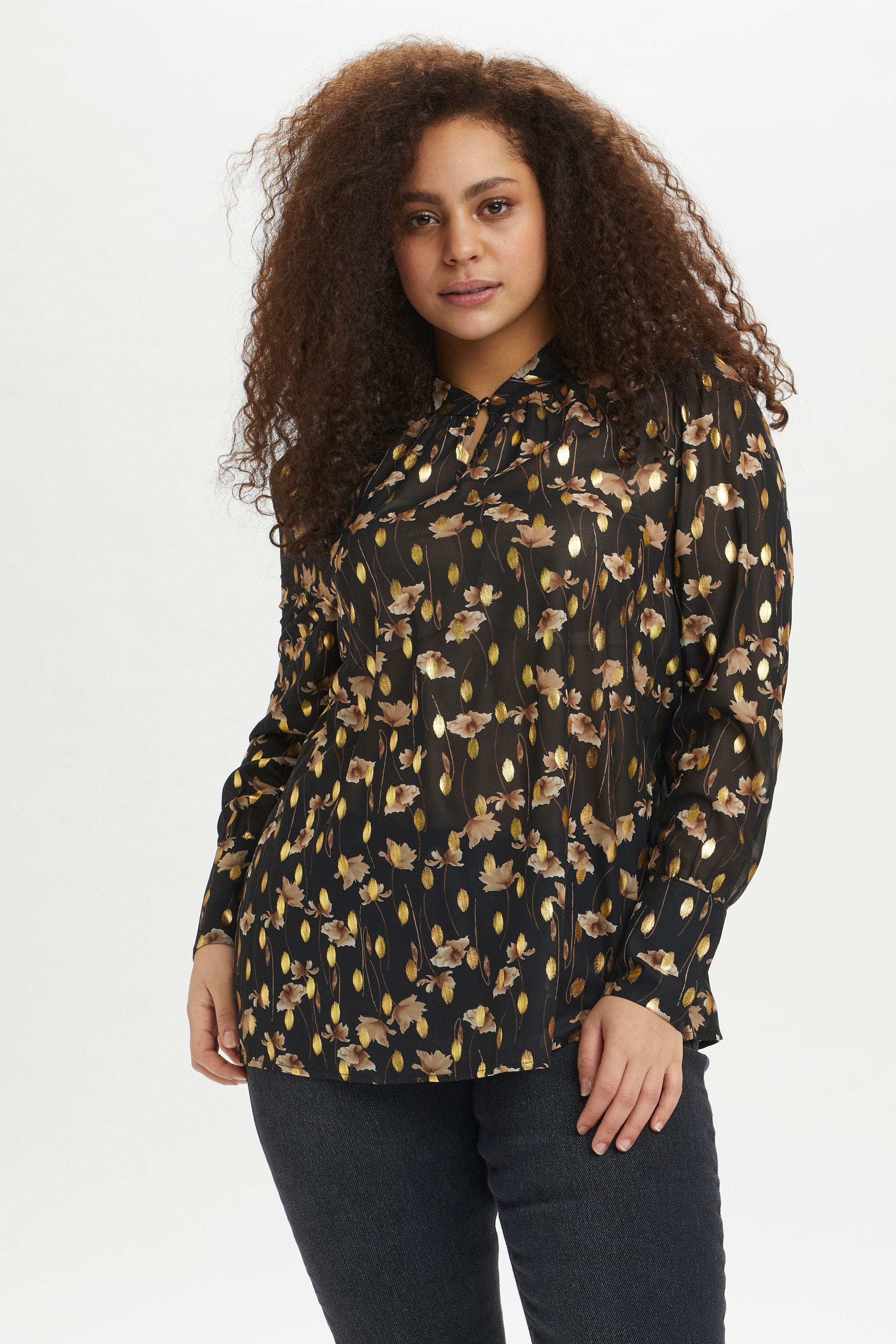 Blouse met lange mouwen LOOKBOOK FRONT 10580573-101751