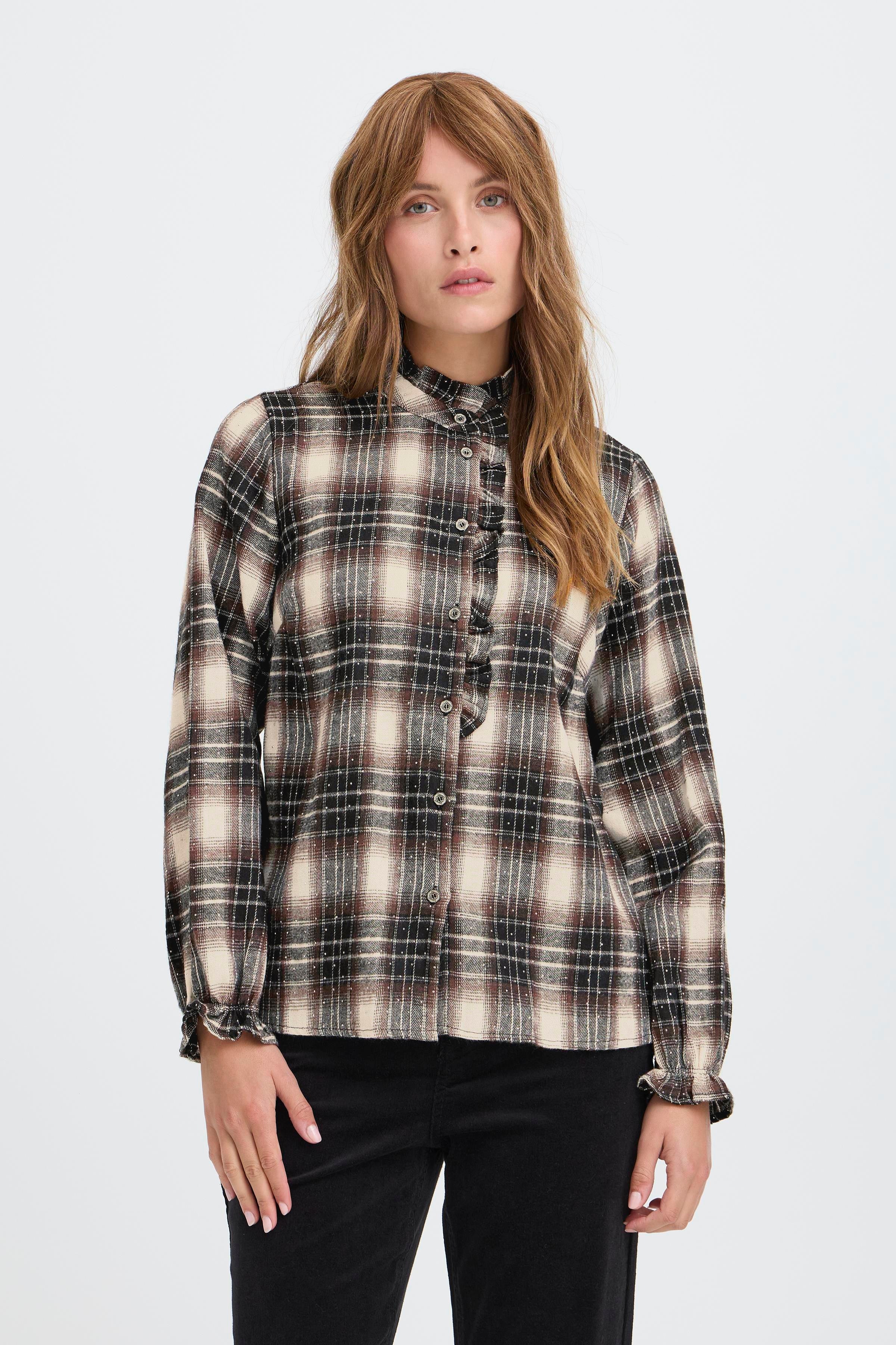 PZKATELYN Skjorte LOOKBOOK FRONT 50210097-900002903