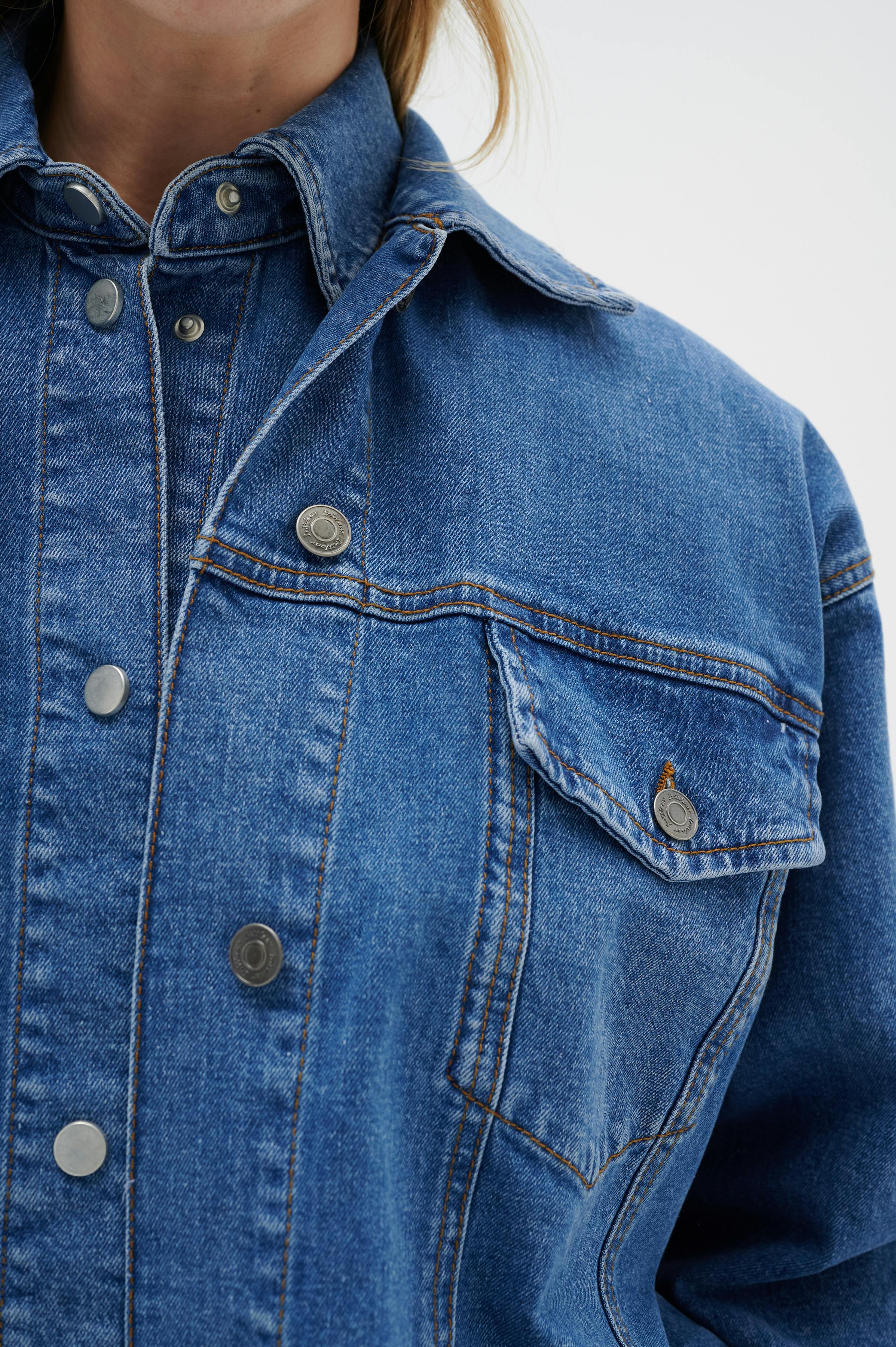 ToniaIW Casual denim jacket LOOKBOOK DETAIL 30109061-301251