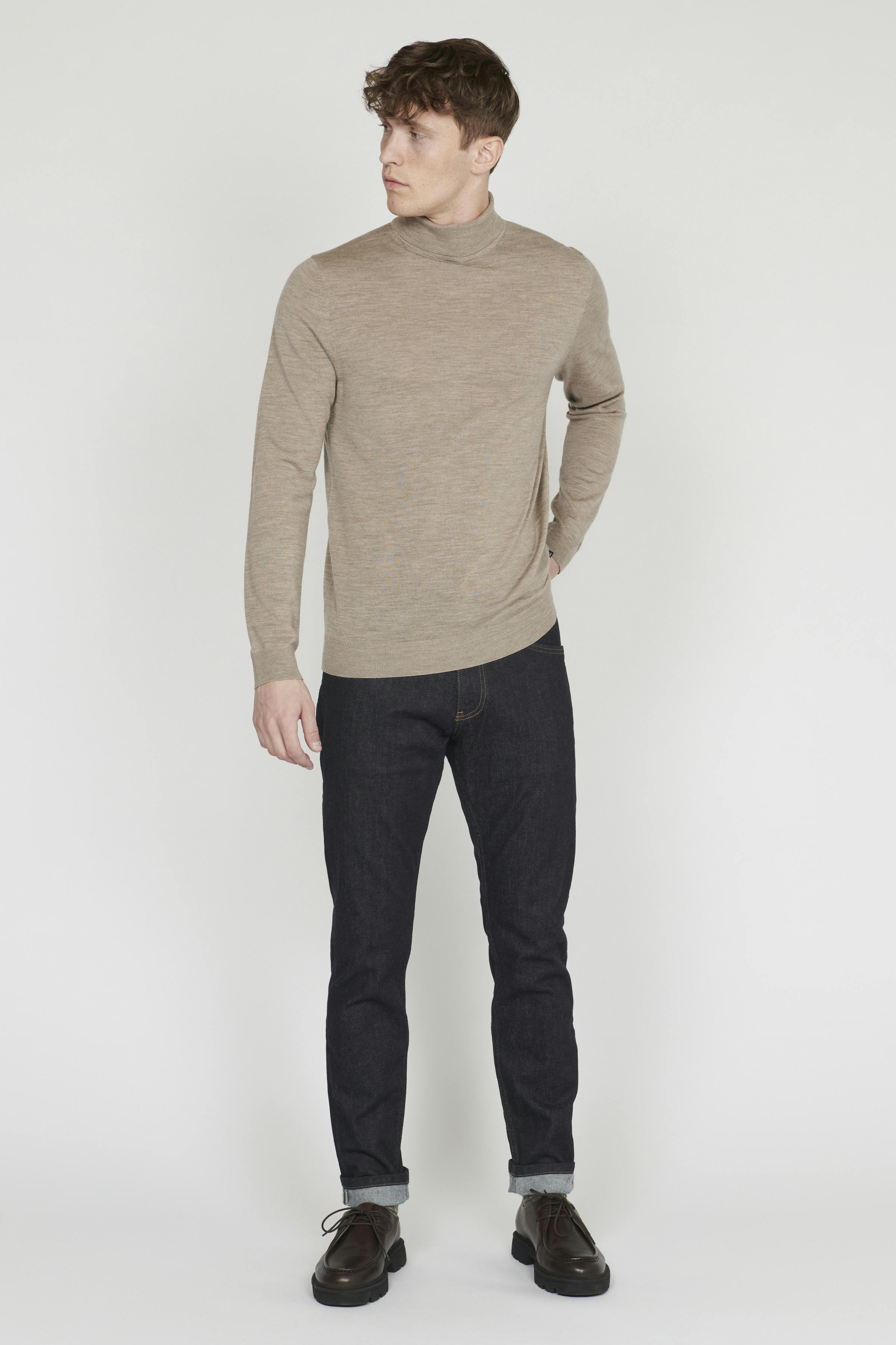 MAparcusman Merino Strickpullover LOOKBOOK FRONT 30204905-1711181