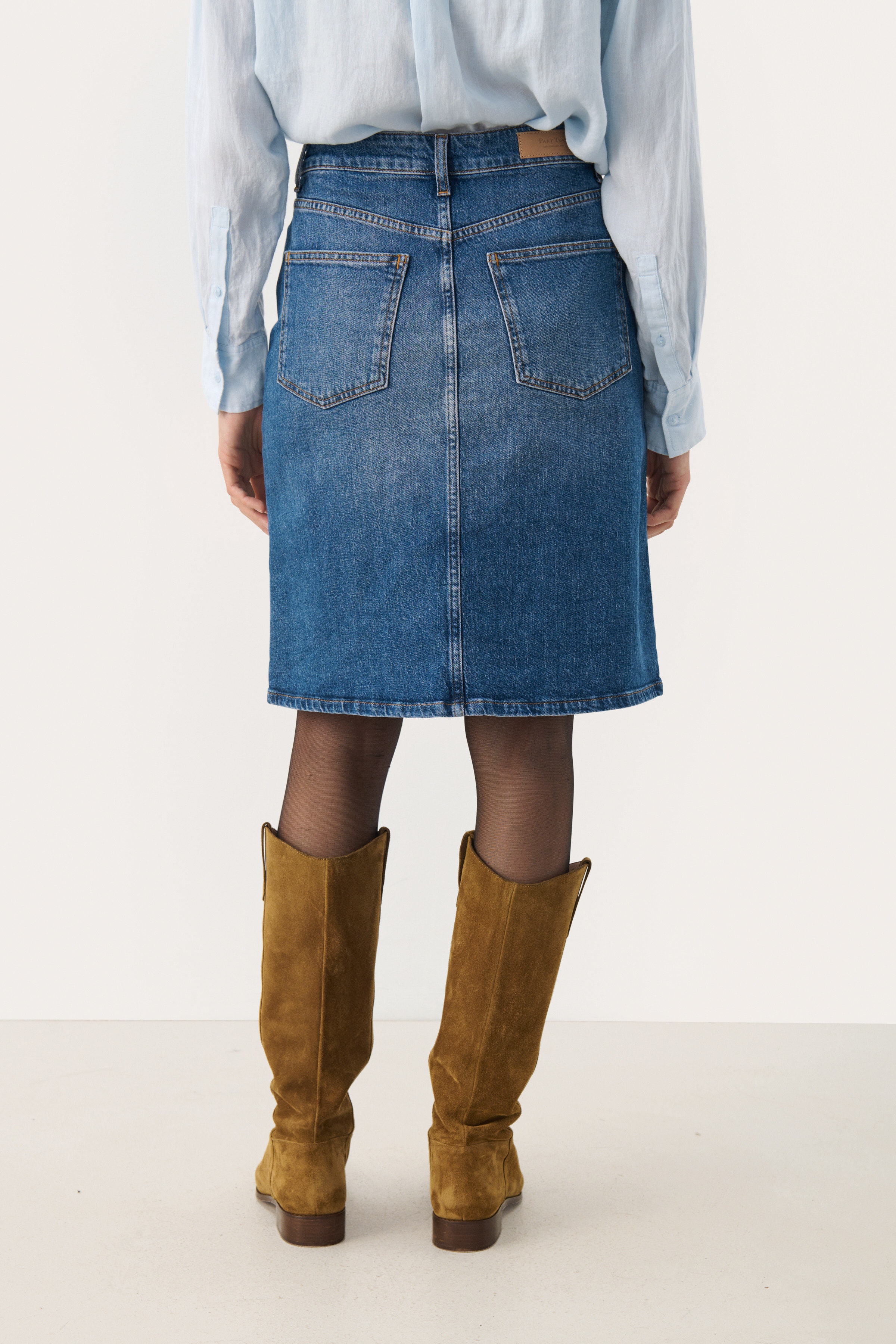 LejaPW Kjol LOOKBOOK BACK 30309336-300156