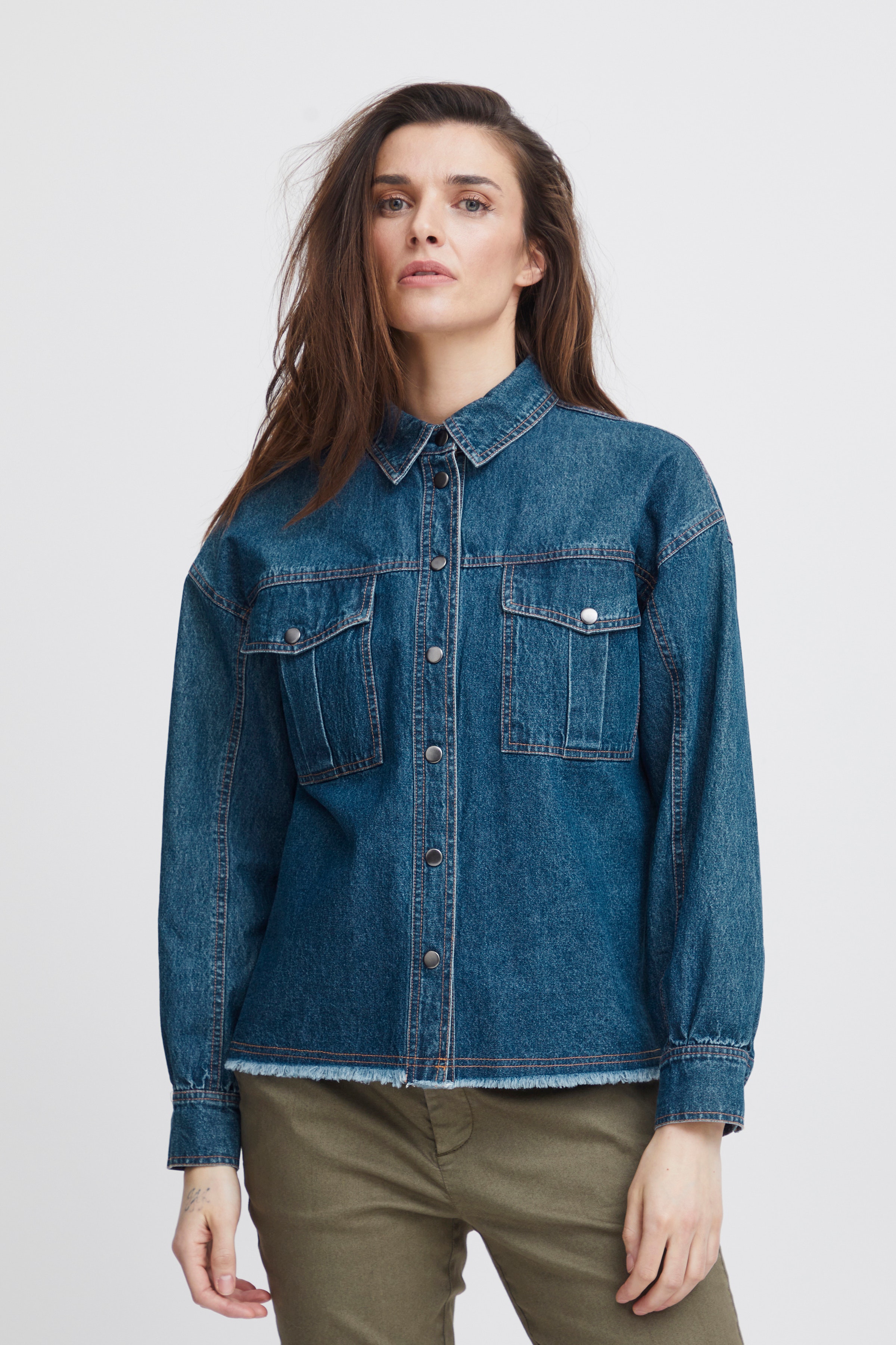 PZRISA Skjorte LOOKBOOK FRONT 50207996-200002