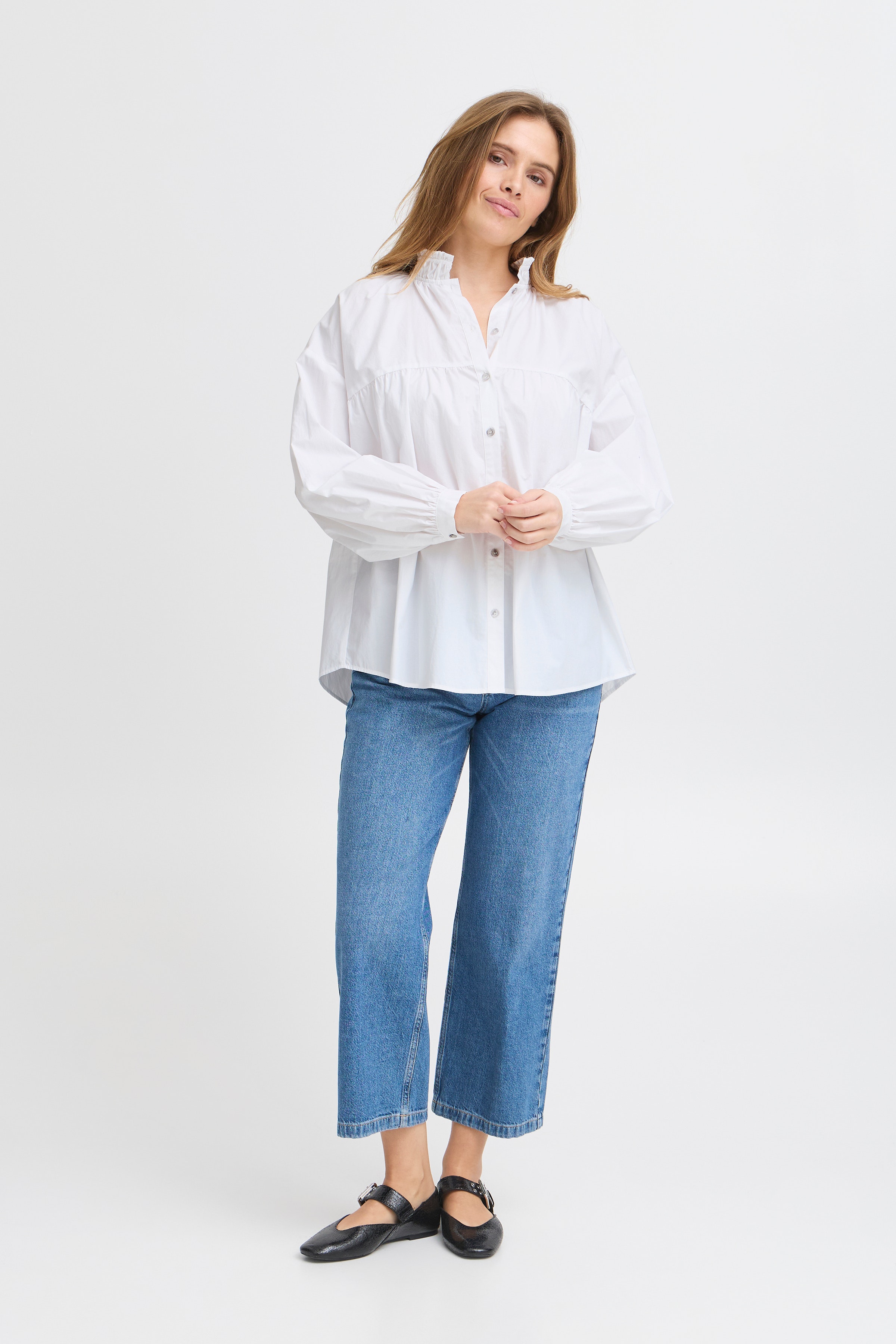 PZJULLE Skjorte LOOKBOOK FRONT 50208873-110601