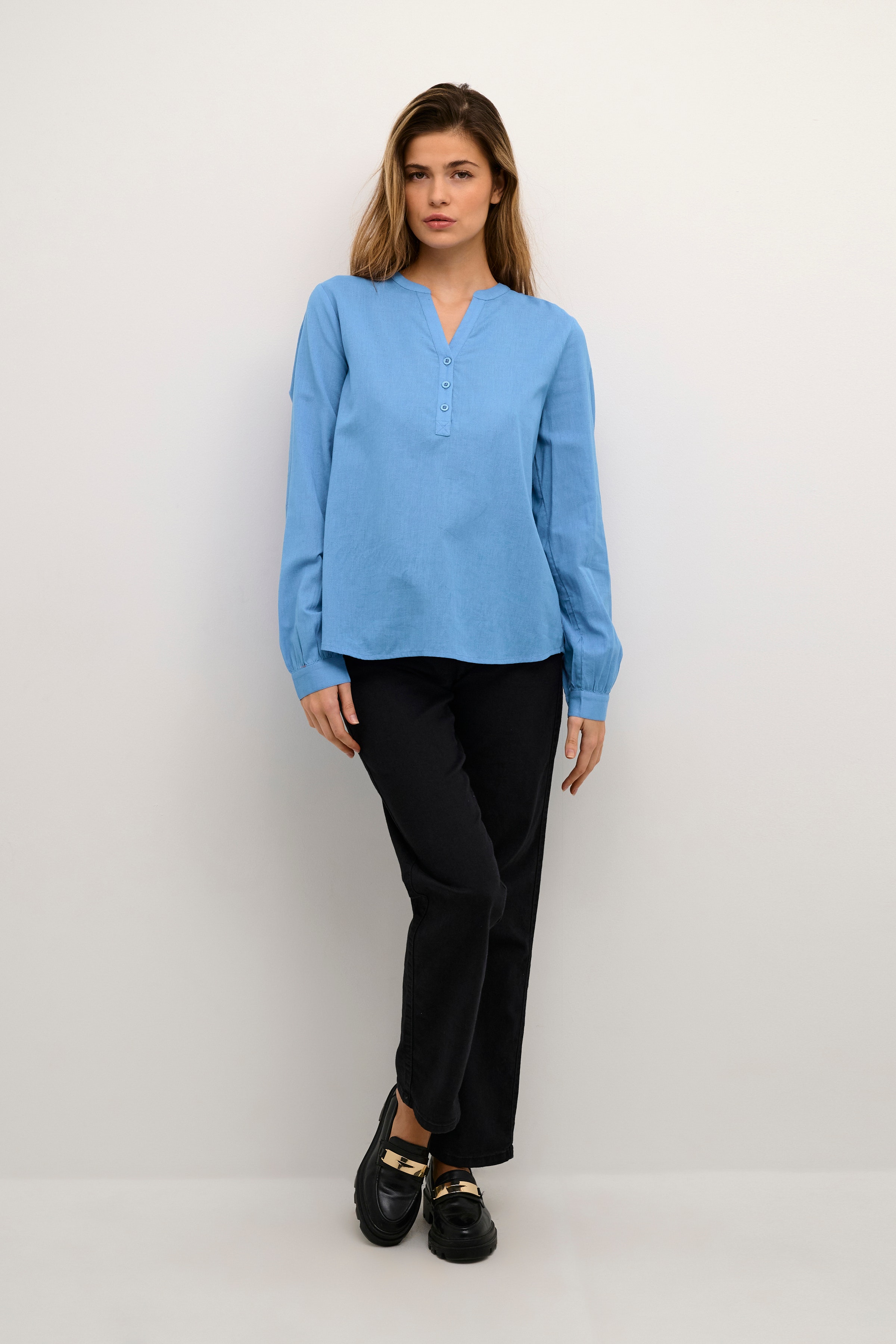 KAmajse Linbluse LOOKBOOK FRONT 10507392-184039