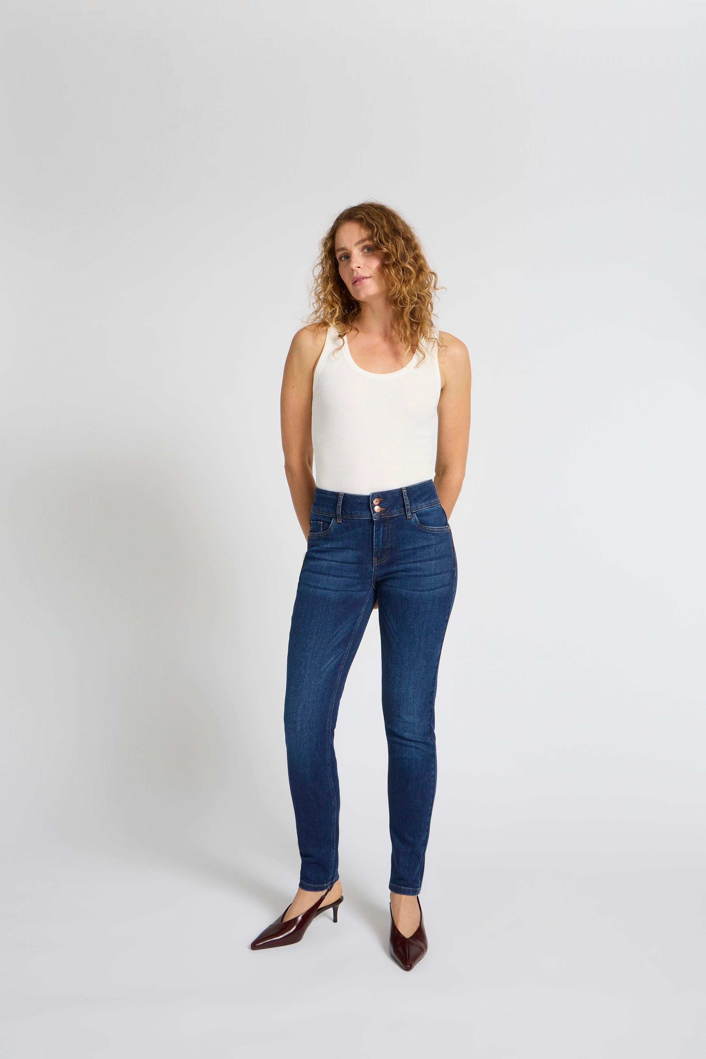 PZSUZY HW Curved Jeans Skinny LOCATION NONE 50205549-200002