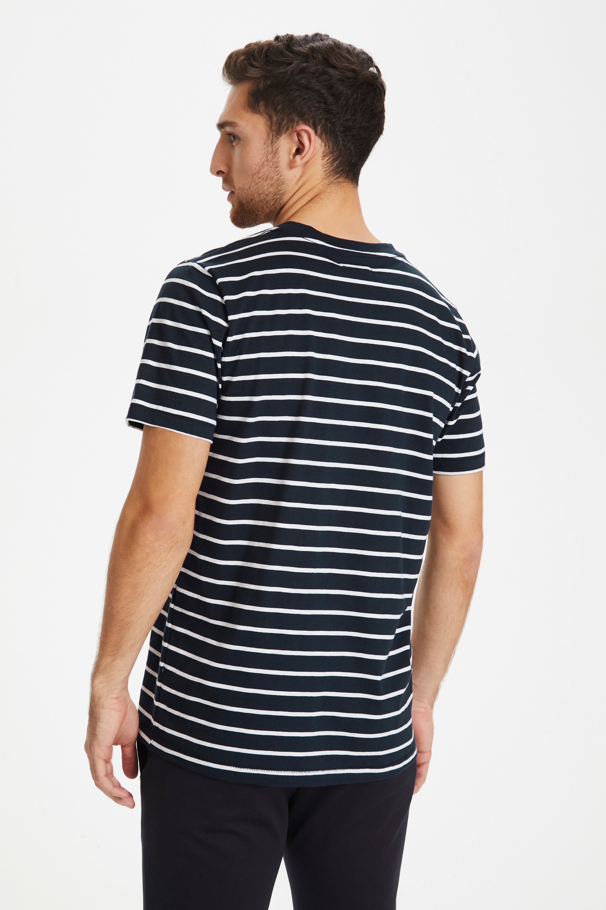 MAjermane Slub Stripe T-shirt LOOKBOOK BACK 30204717-20210