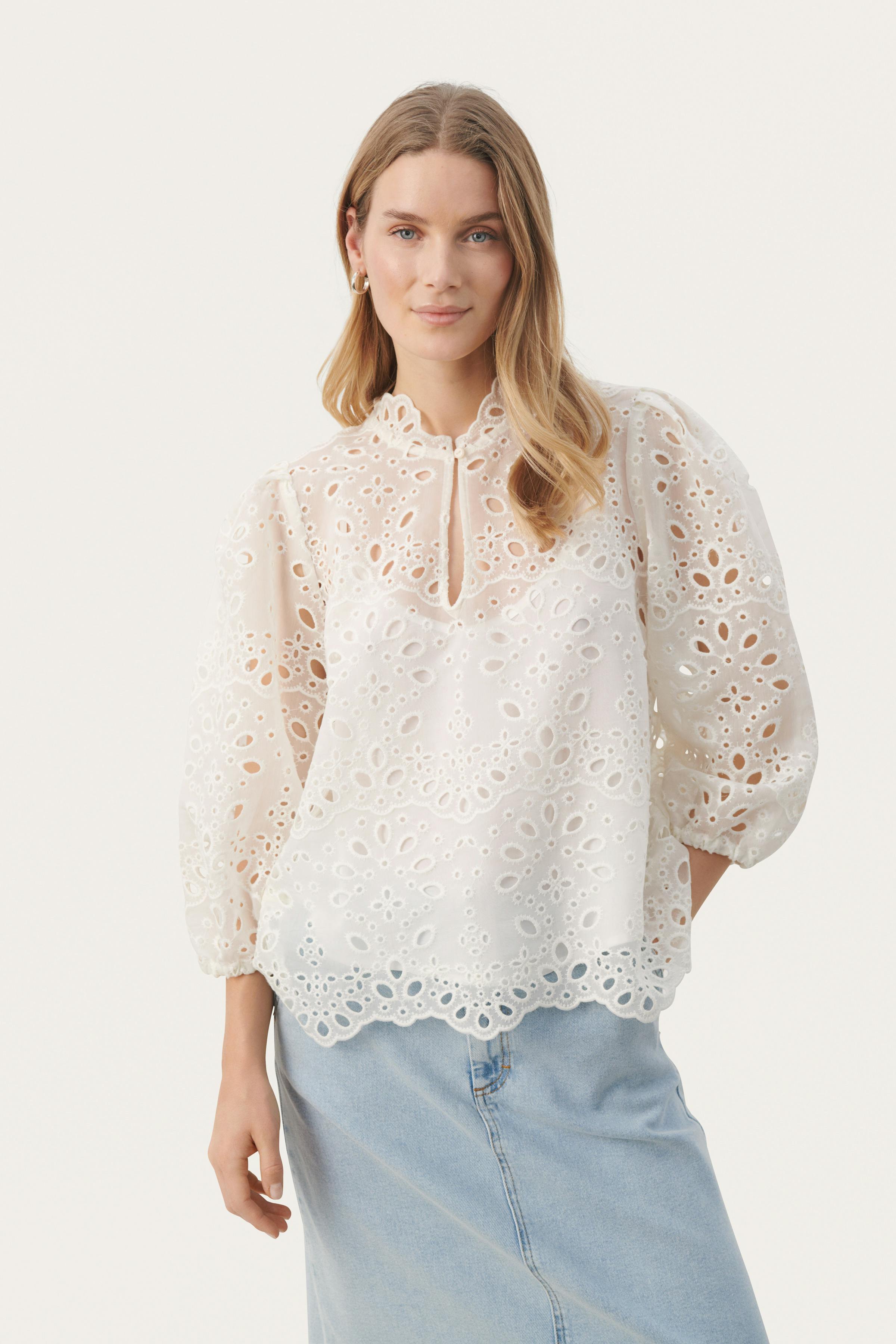 GrethePW Lace blouse LOOKBOOK FRONT 30308618-114801