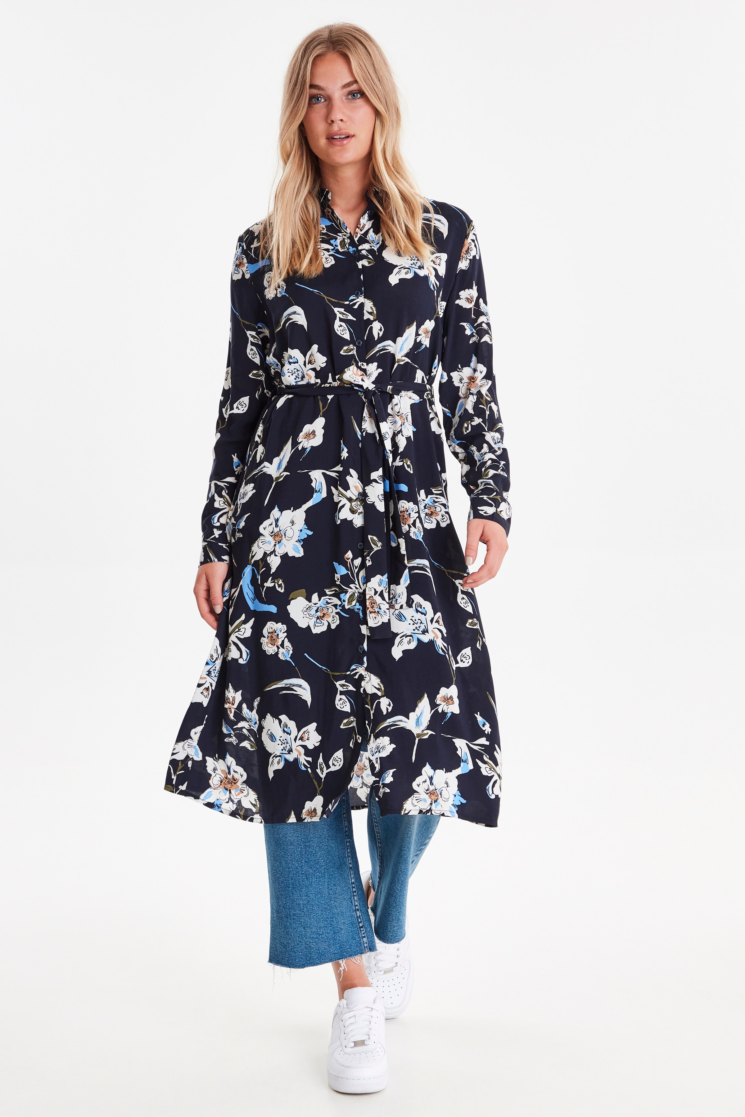 BYIlena skjortekjole LOOKBOOK FRONT 20807479-80033